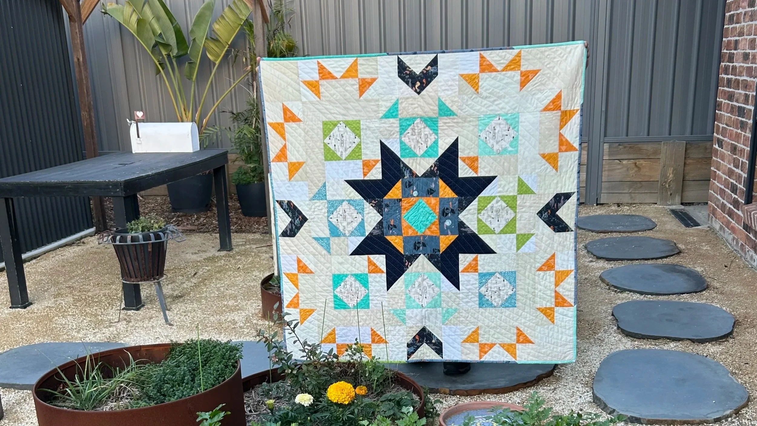Cosmic Cactus Quilt