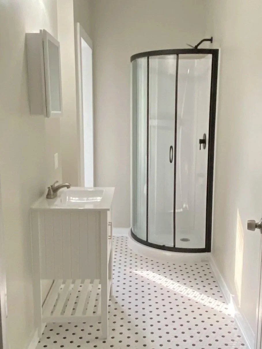 Airbnb Bathroom Addition | South Side, Pittsburgh