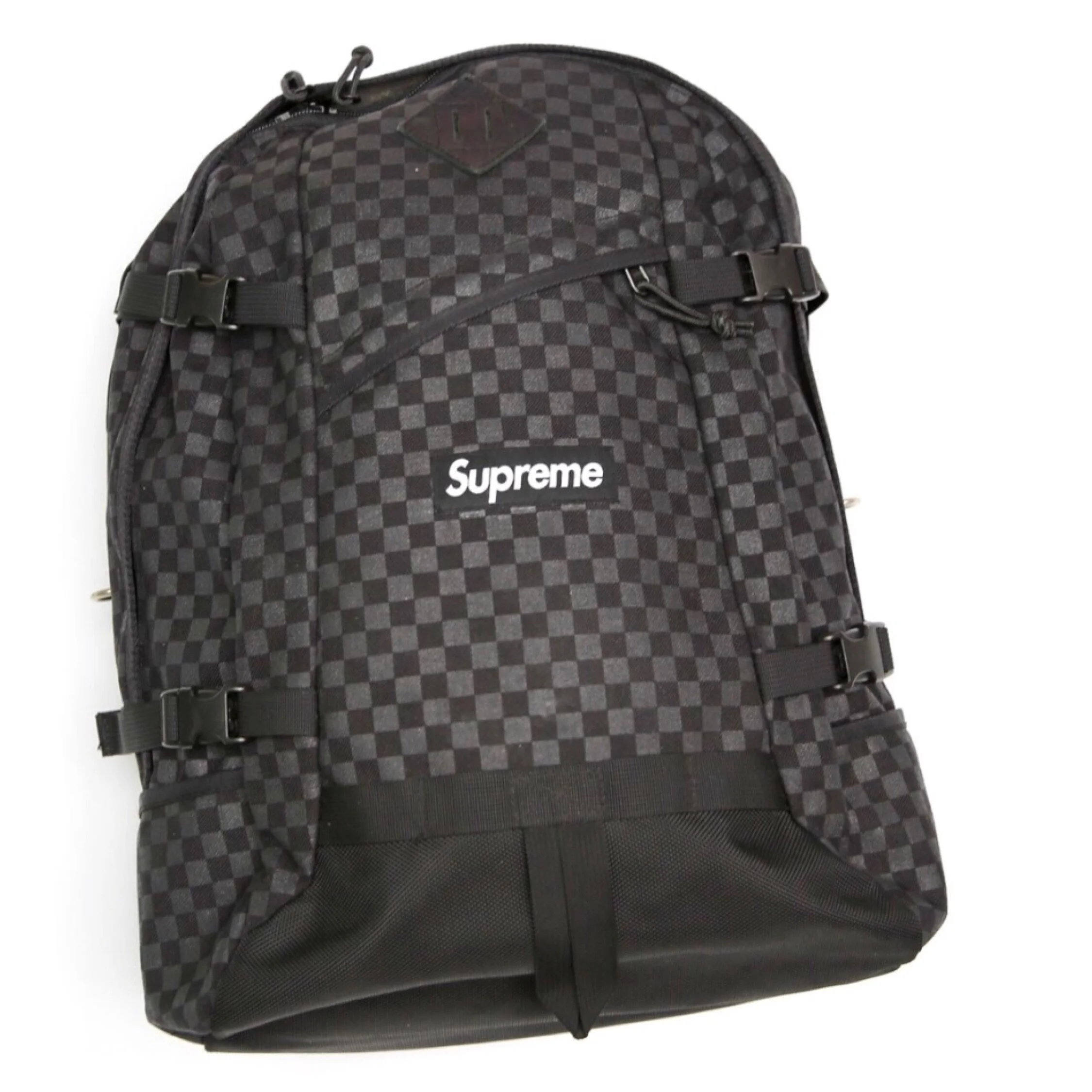 Supreme 2011 Damier Checkered Backpack — WorkedSneakers