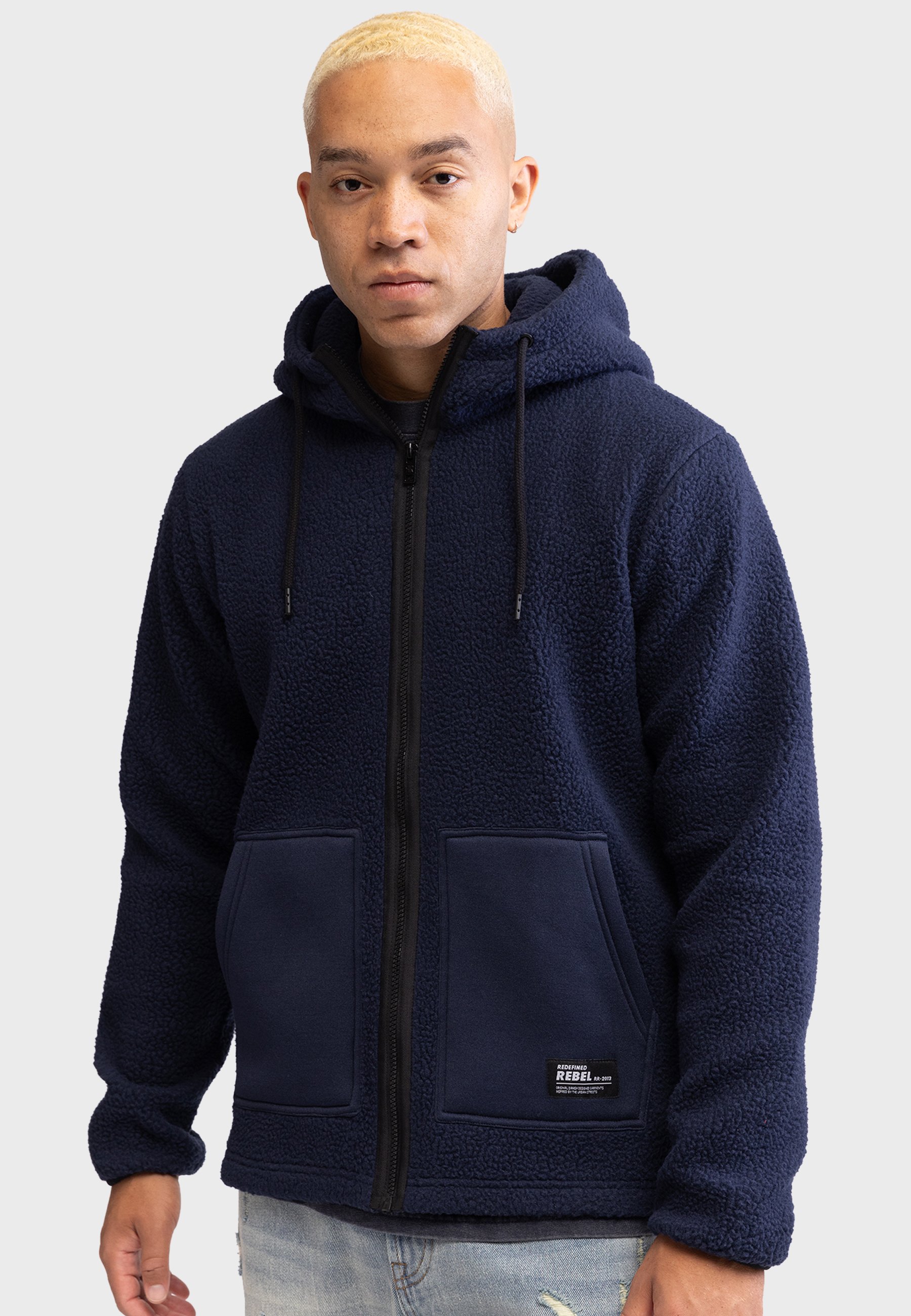 203012 RRElmer Sweat REGULAR FIT - Navy