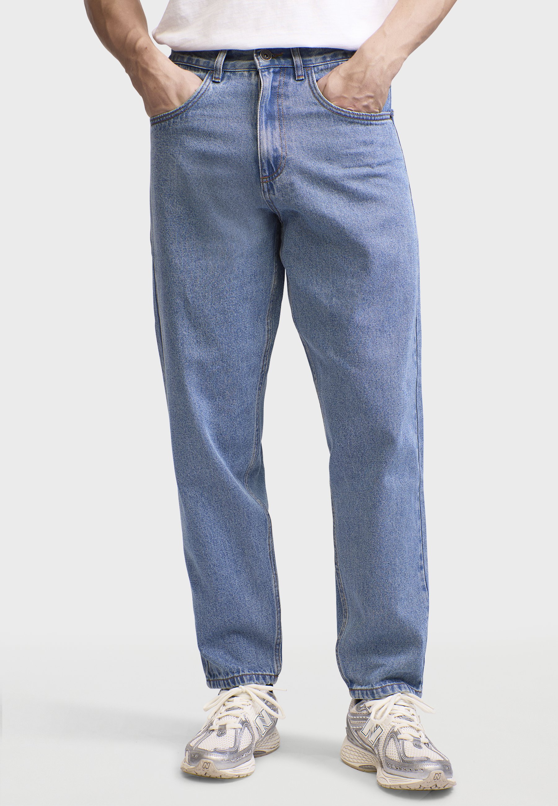 227009 RRKyoto Jeans - Mid Blue