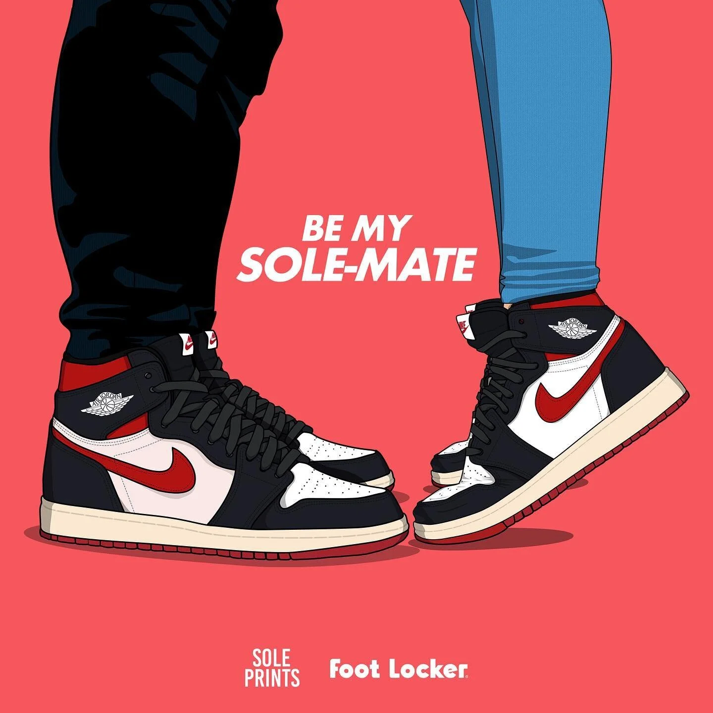 &ldquo;Be my sole-mate&rdquo; apart of the @footlocker_au Valentine&rsquo;s Day series