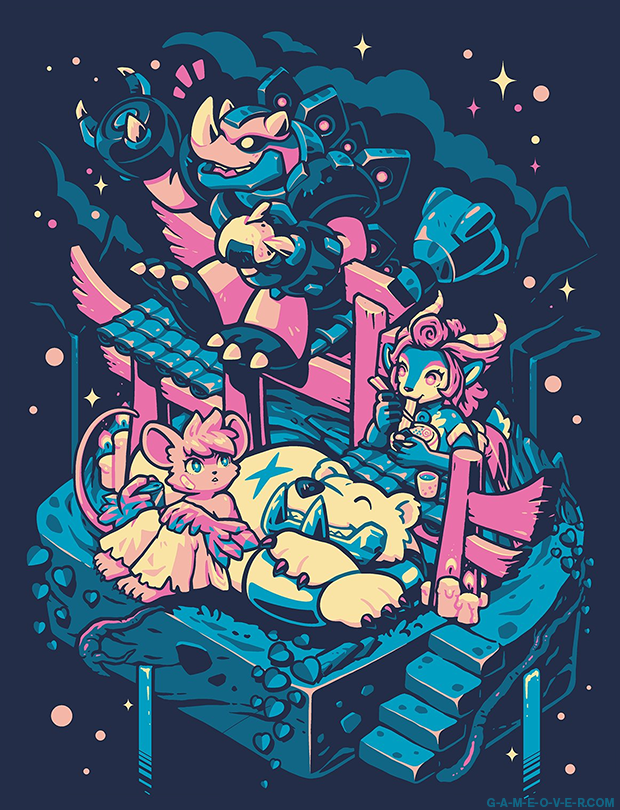 Official Rivals of Aether II tee design (2025)
