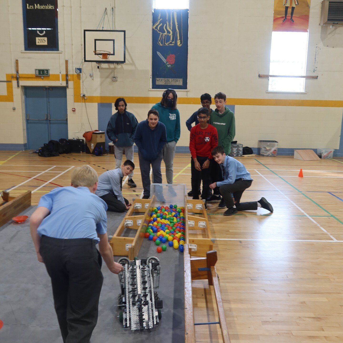 Our VEX team the RoboGoats were in action yesterday alongside Naas CBS. Proud to see them take on the challenge in robotics and coding!