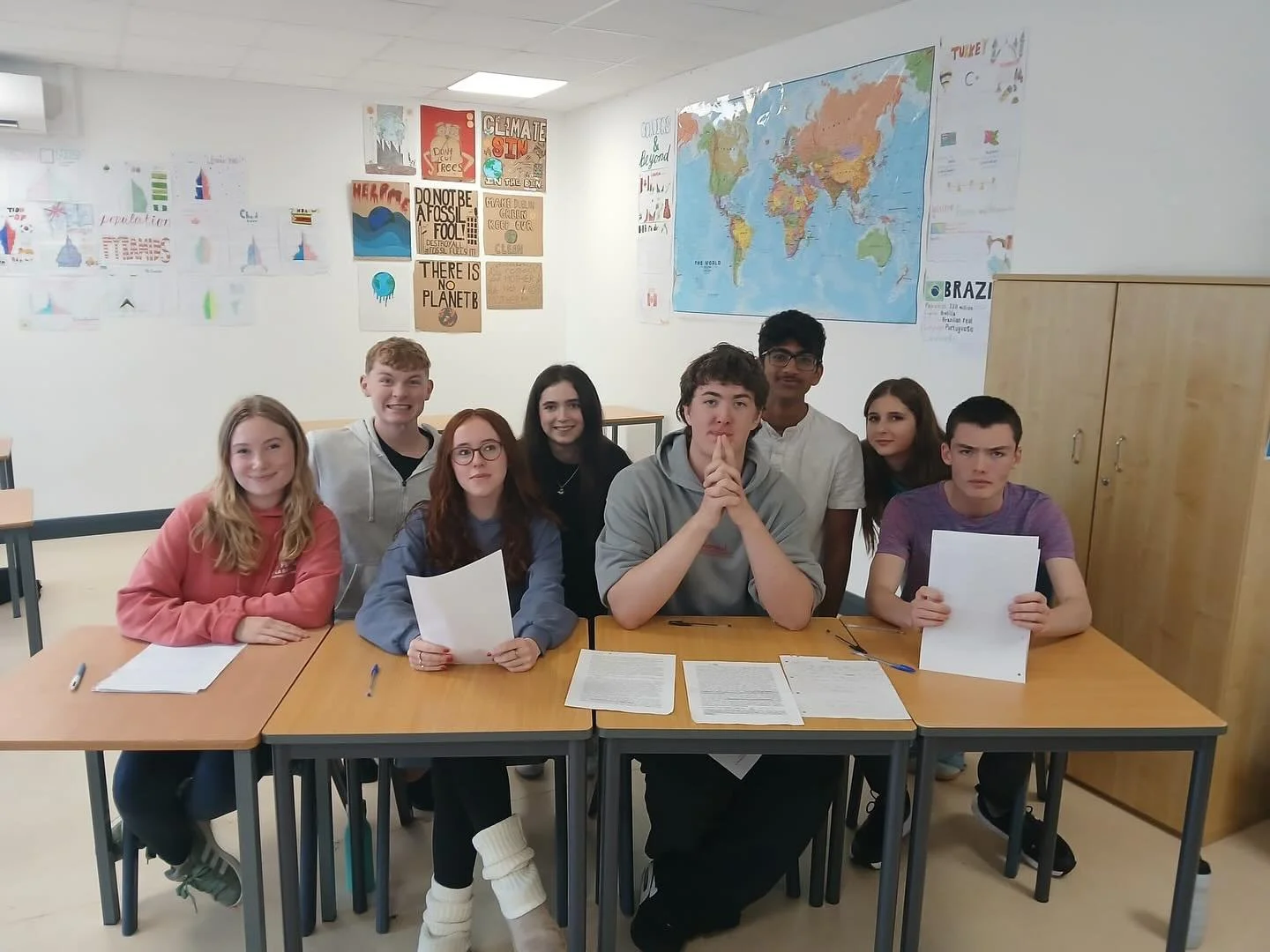 The Transition Year Debate Team took part in their first debate if the season, taking on St. Benilda&rsquo;s as part of Concern Debates. 
They spoke with vigour and eloquence, opposing the motion; &ldquo;Disinformation is the biggest threat to peace&