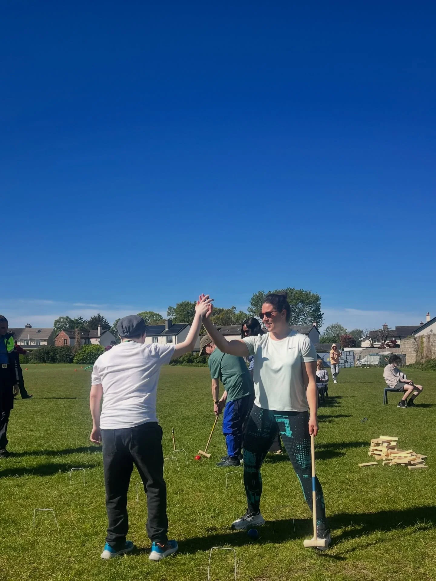 Well done to our TY students who organised a Laps for Inclusion event in aid of Special Olympics Ireland today.
Students paired up with the service users of St Michael&rsquo;s House Ophaly Lodge and walked, ran, and danced their way around the course