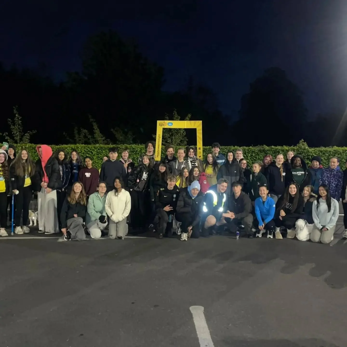 On May 9th GETSS participated in our third Darkness into Light in Marlay Park. We were joined by 43 amazing students at 4.15 am to raise awareness and funds for Pieta House.

A huge well done to all students involved and a special mention to all thos