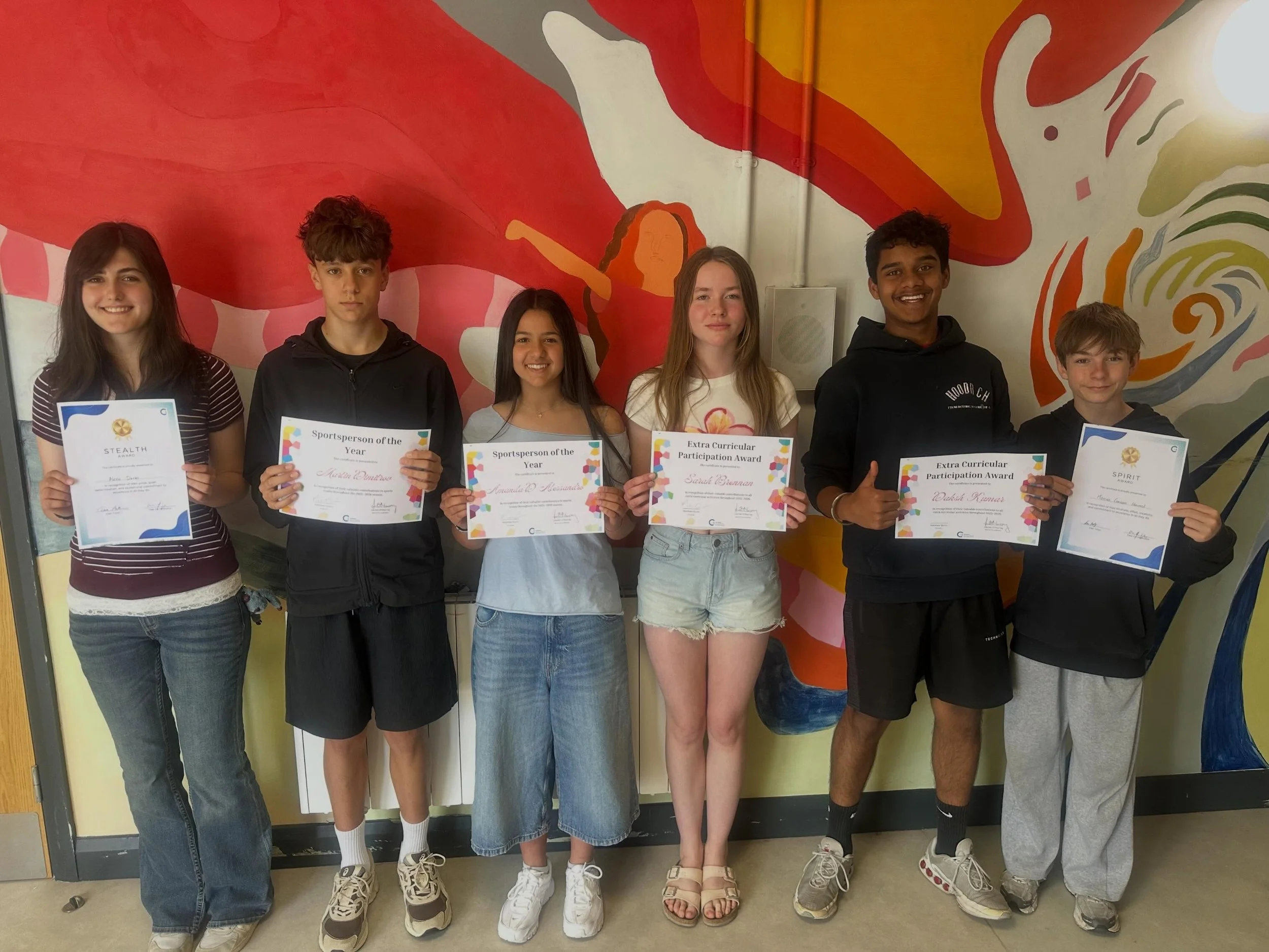 A fantastic end to a great academic year! ✨👏🏻
This morning we recognized during assemblies the 
Kindness, Creativity &amp; Effort of our First, Second, Third &amp; Fifth Year Students.
There were also special awards celebrating Spirit, Stealth, Spo
