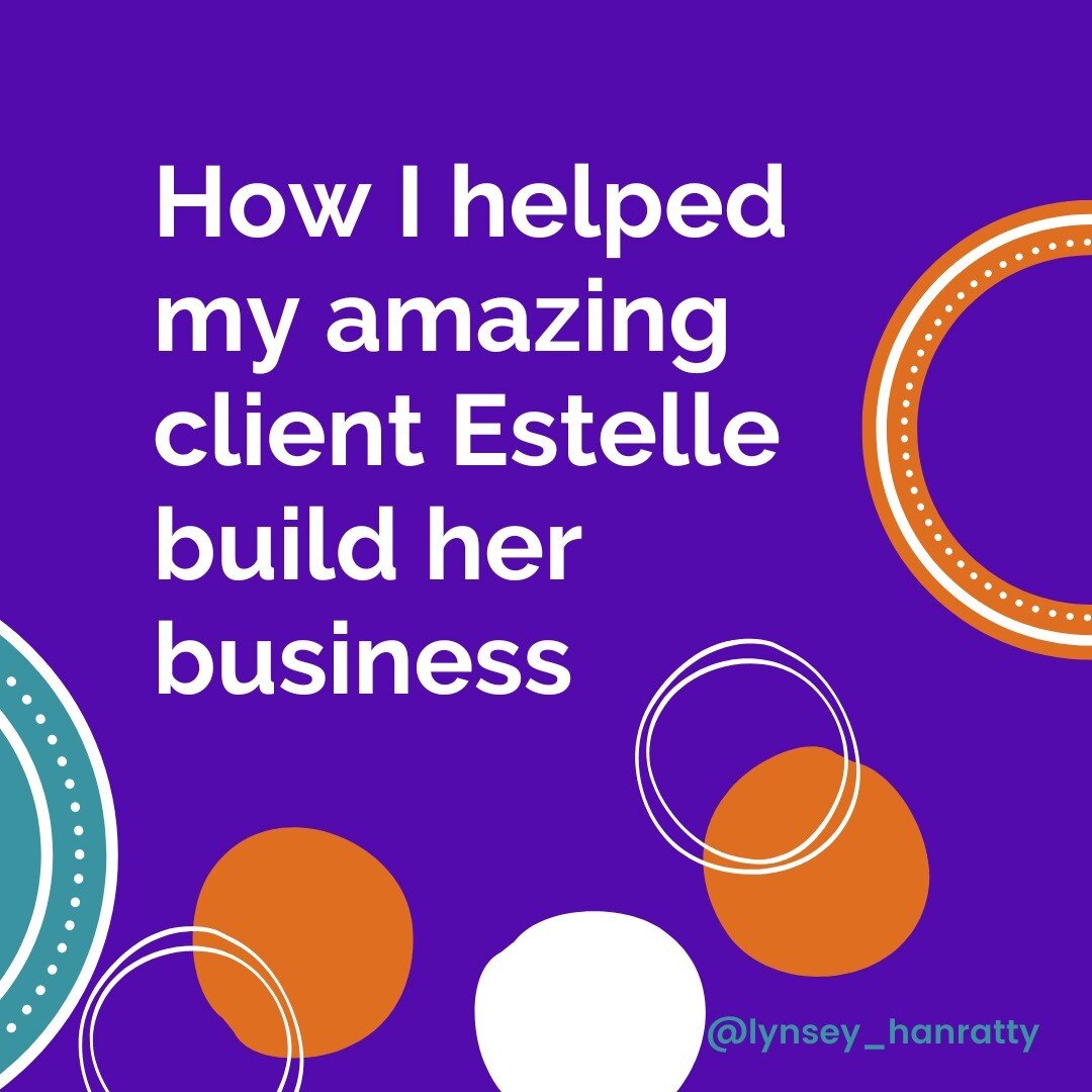 💜 I love helping my clients make the most of their business gifts and talents, and this lady is no exception! 

⭐ Working with Estelle has been a huge honour, her dedication to her craft and to helping coaches, trainers and consultants bring their t