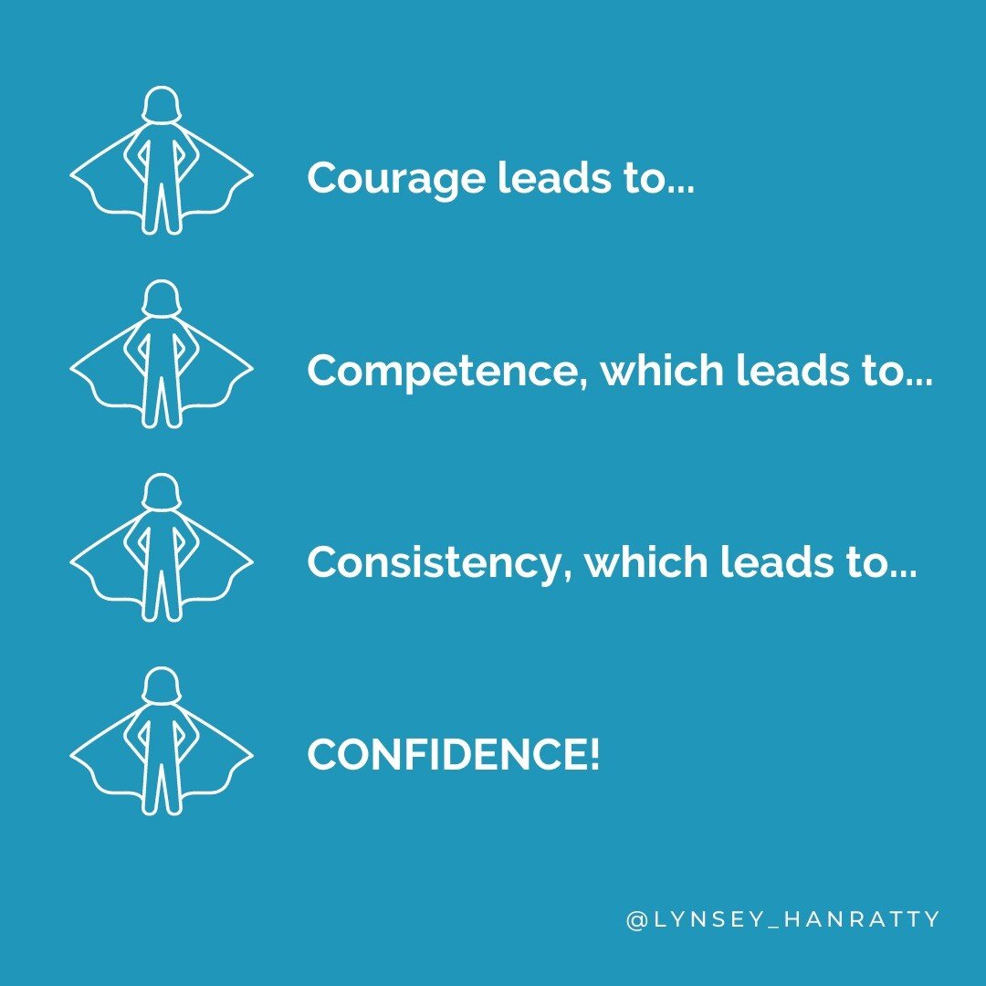 👀 A lot of my clients struggle with visibility. They think they must have the confidence first before they start being visible, but actually what they need is courage. 

💪🏽 The courage to start, the courage to write that blog, share that post, cre