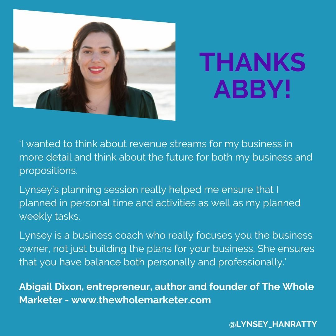 🚀 Working with Abby was a fantastic experience, what an inspiration she is to all marketers out there who want to make a difference to small and medium sized businesses! 

🌱 From leadership masterclasses to coaching and mentoring, Abby has great co