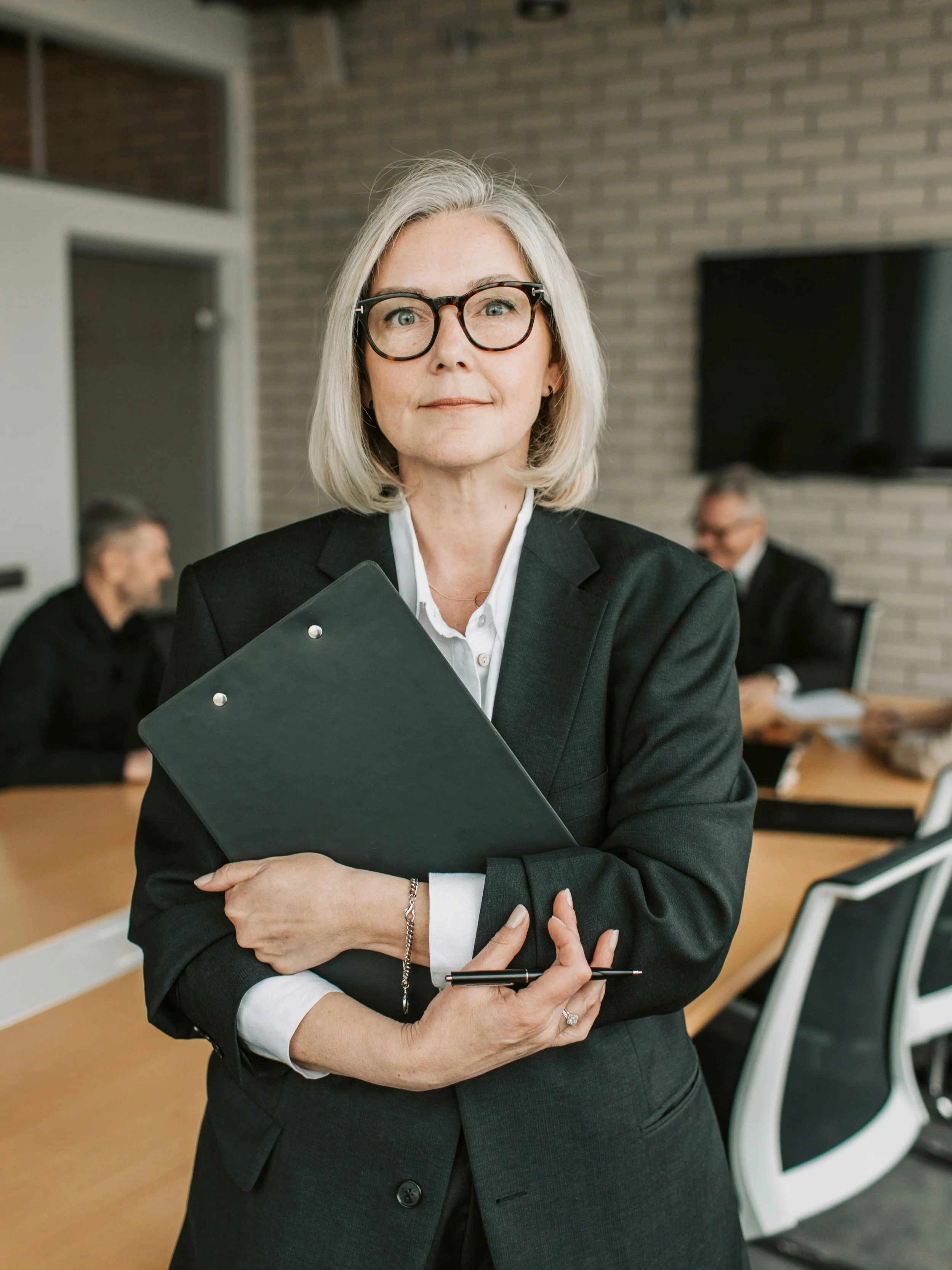 successful confident business woman