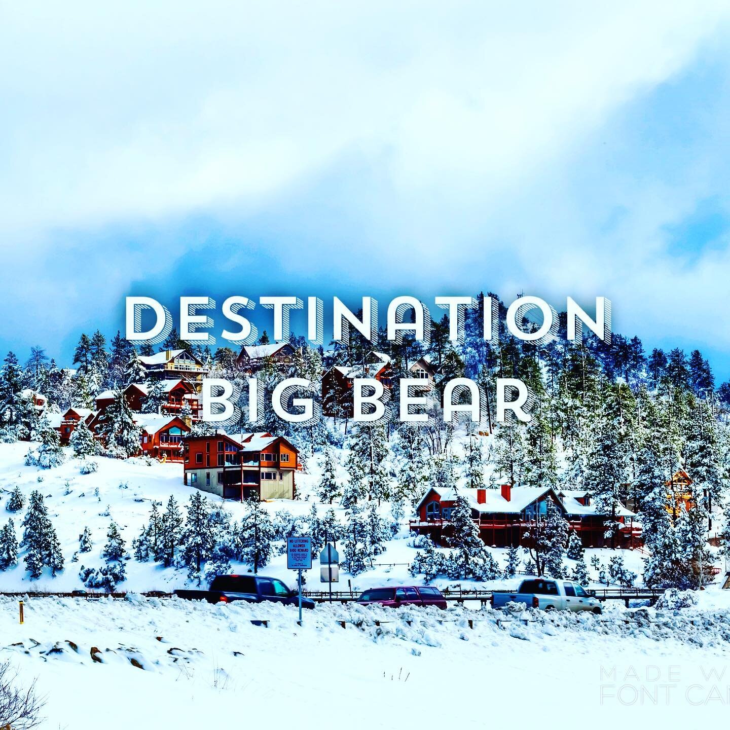 Discover Big Bear winter beauty. Perfect time to snap an travel trailer and spend the weekend in snow. Check out our website with camp locations and availability #rvshare #outdoorsy #california #californiawilderness #glamping #glampingcalifornia #gla
