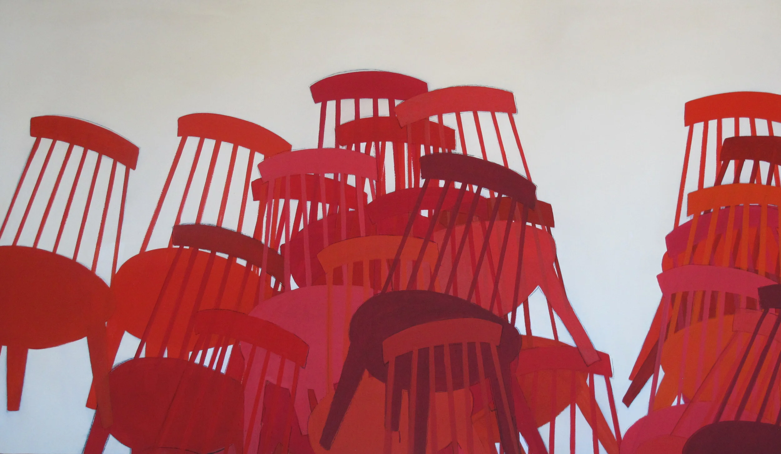 “Sillas rojas” 1998