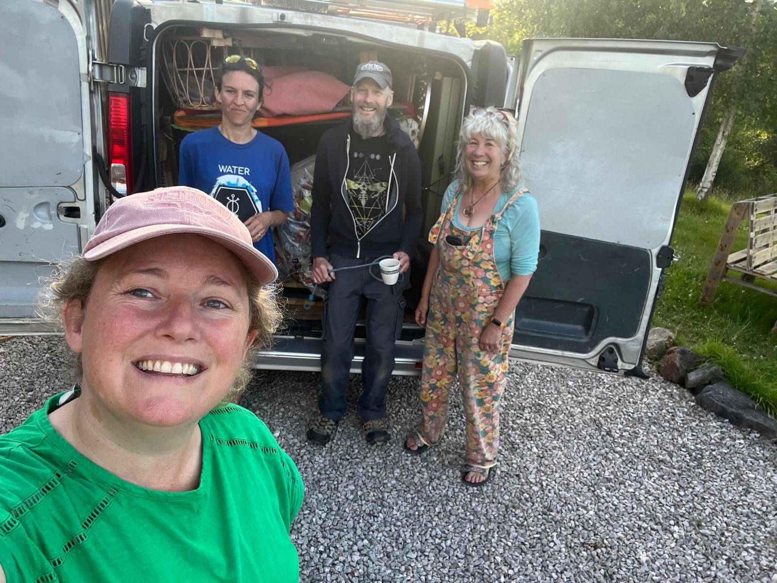 On to the road to Glastonbury today!  For the second year running we owe a massive thanks to our great friend Gareth Clatworthy for loading up his van with (so much!) kit and driving some of the team there. 

Thank you Gareth 💚

We're excited to be 