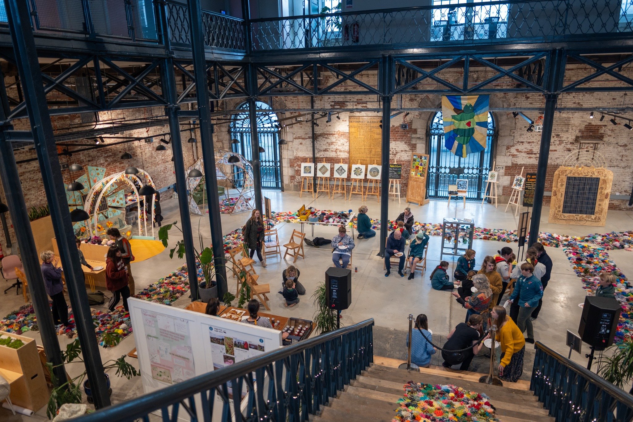 We had an amazing week exhibiting How to Bury the Giant at Market Hall in Plymouth

From the outset we knew the venue offered fantastic accessibility and technical facilities, but we were truly wowed by the friendly staff who went above and beyond. T