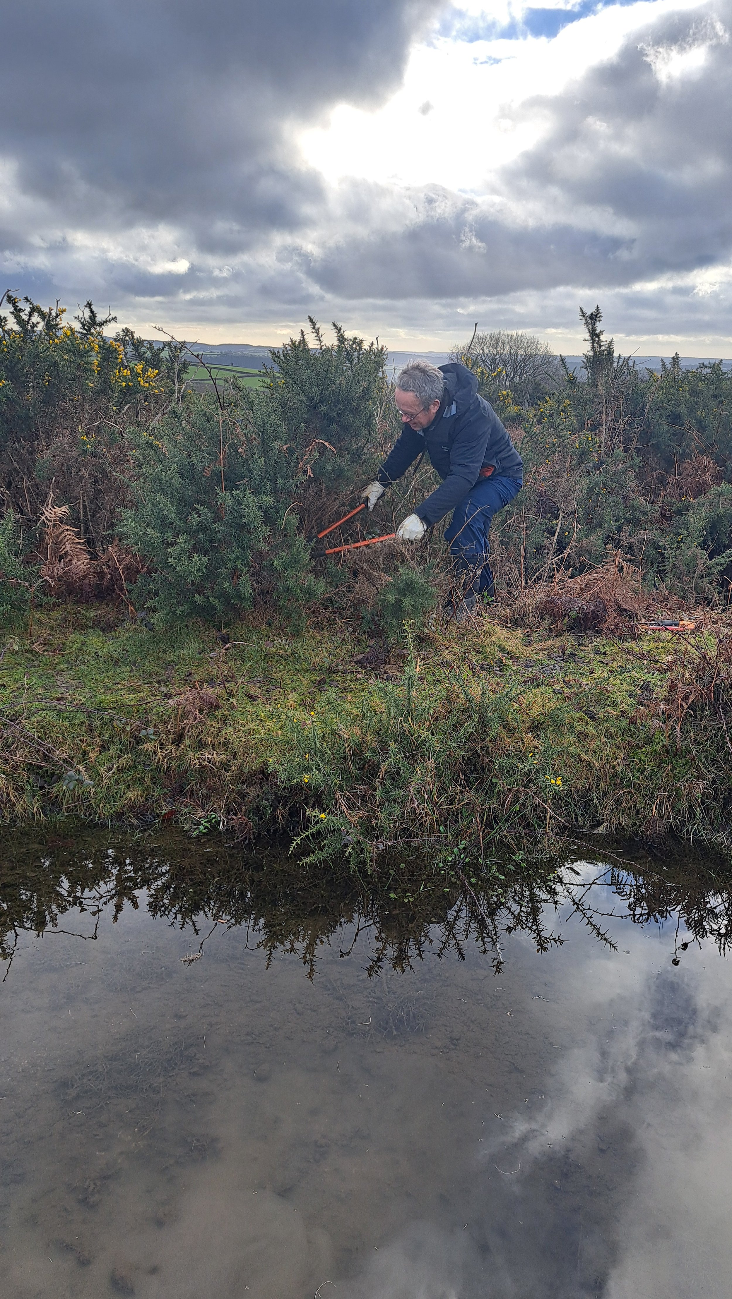 Gorse cutting Drakes Leat credit Dartmoor Preservation Association.jpg