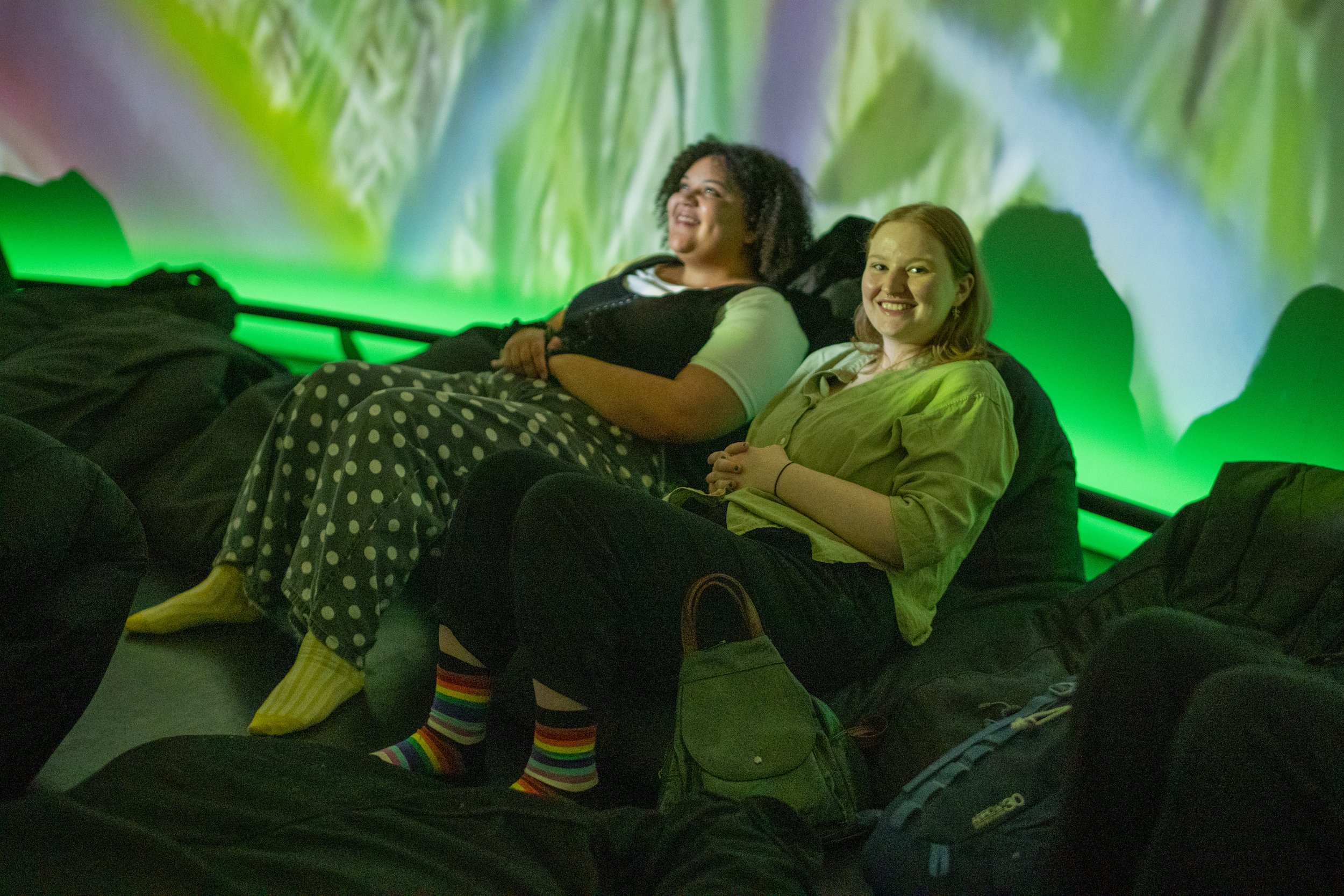 Moss and Moor immersive film with Tell the Tardigrade messages