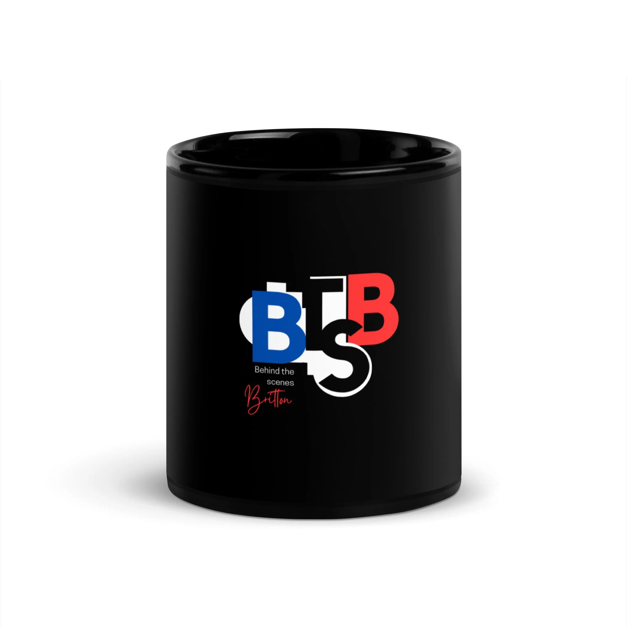 Black Glossy Mug