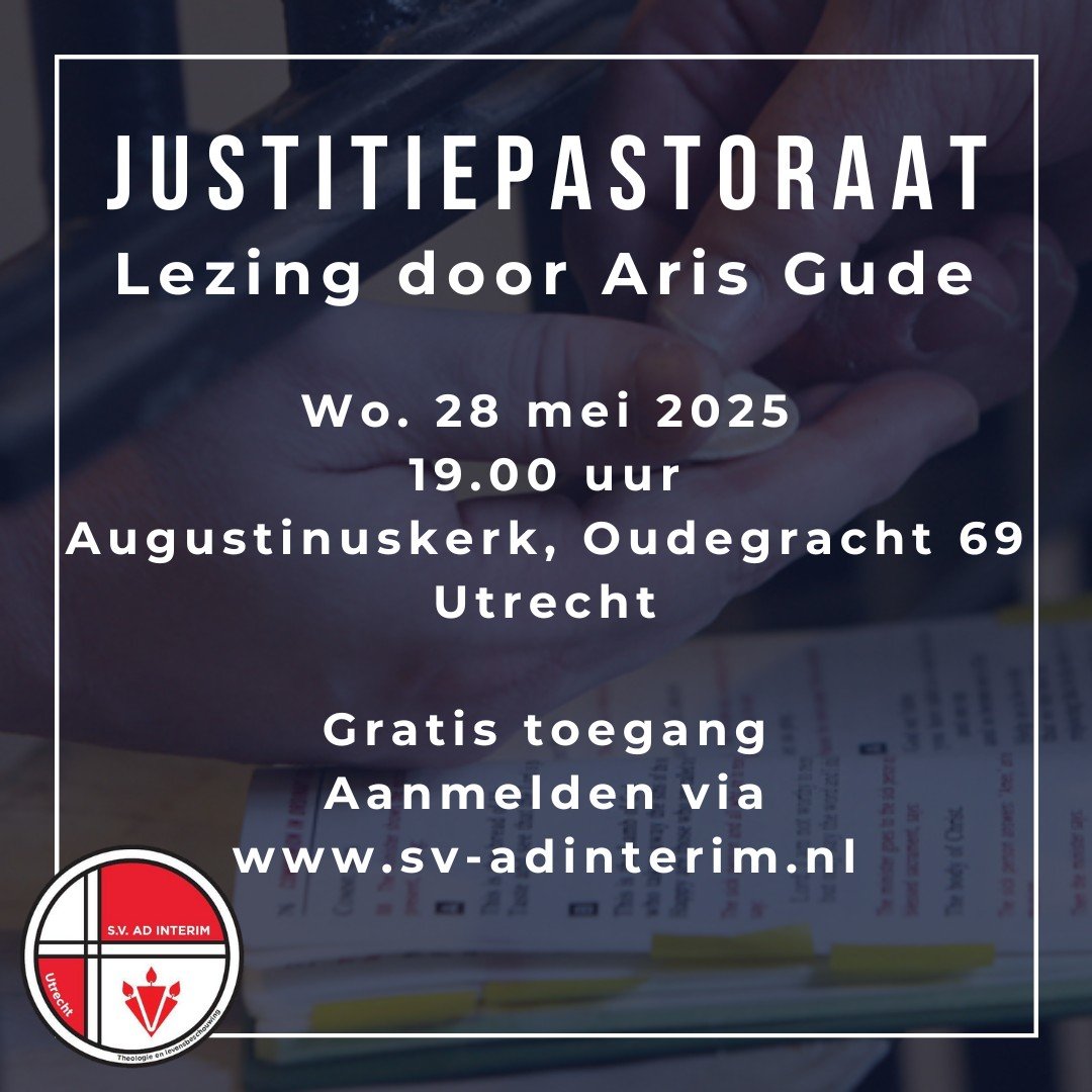 Hoe is het om dagelijks in de gevangenis te werken? Welke pastorale behoeften hebben gedetineerden? Hoe zorg je als geestelijk verzorger bij justitie dat je je werk niet mee naar huis neemt?

Op woensdag 28 mei verzorgt Aris Gude, geestelijk verzorge