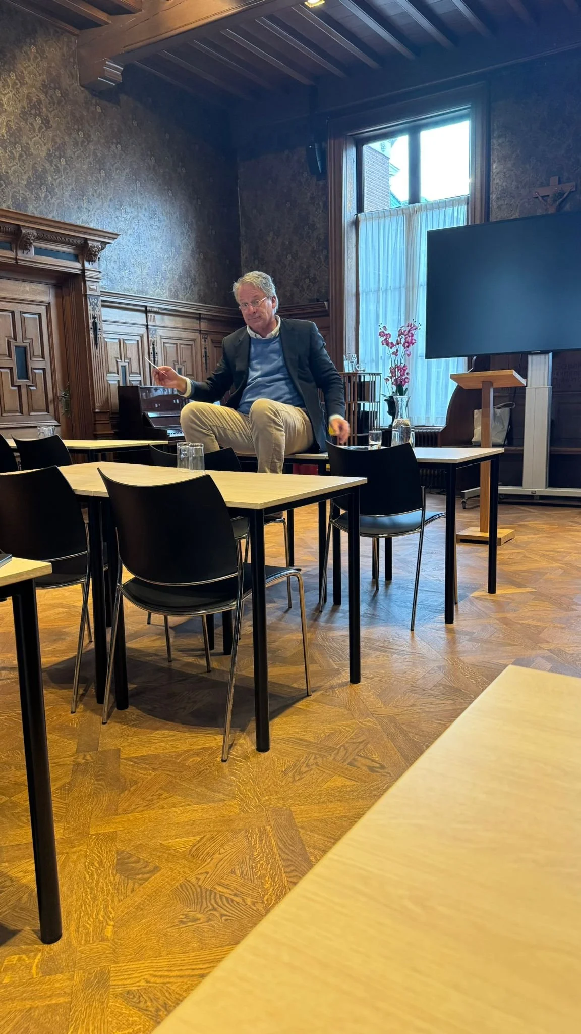 Interessante lezing van professor Van Geest