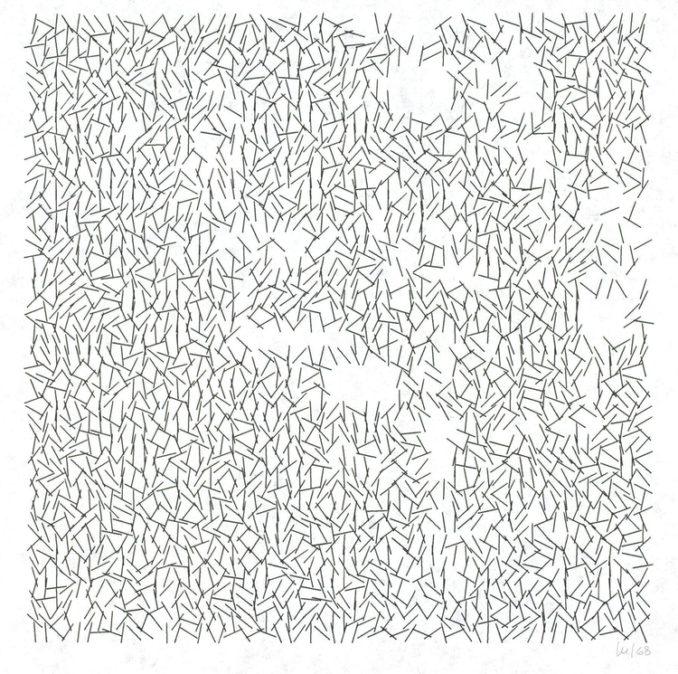 Vera Molnar: Interruptions (1969)