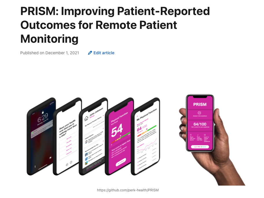 Case Study: PRISM App