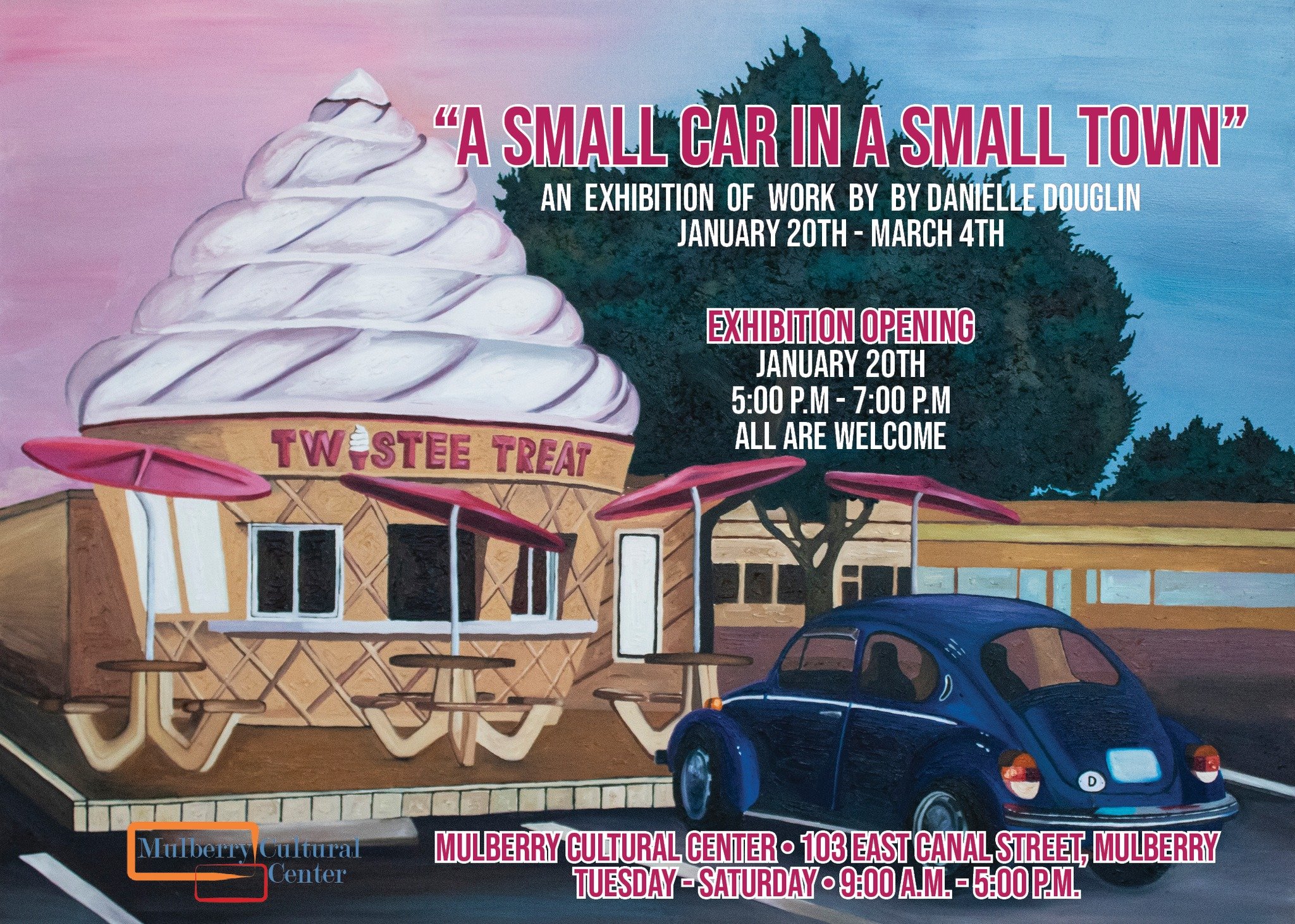 A Small Car in a Small Town Exhibition Opening