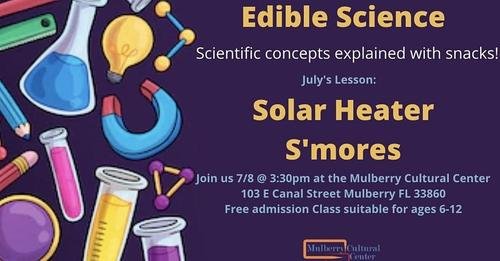 Edible Science: Solar Heater Smores