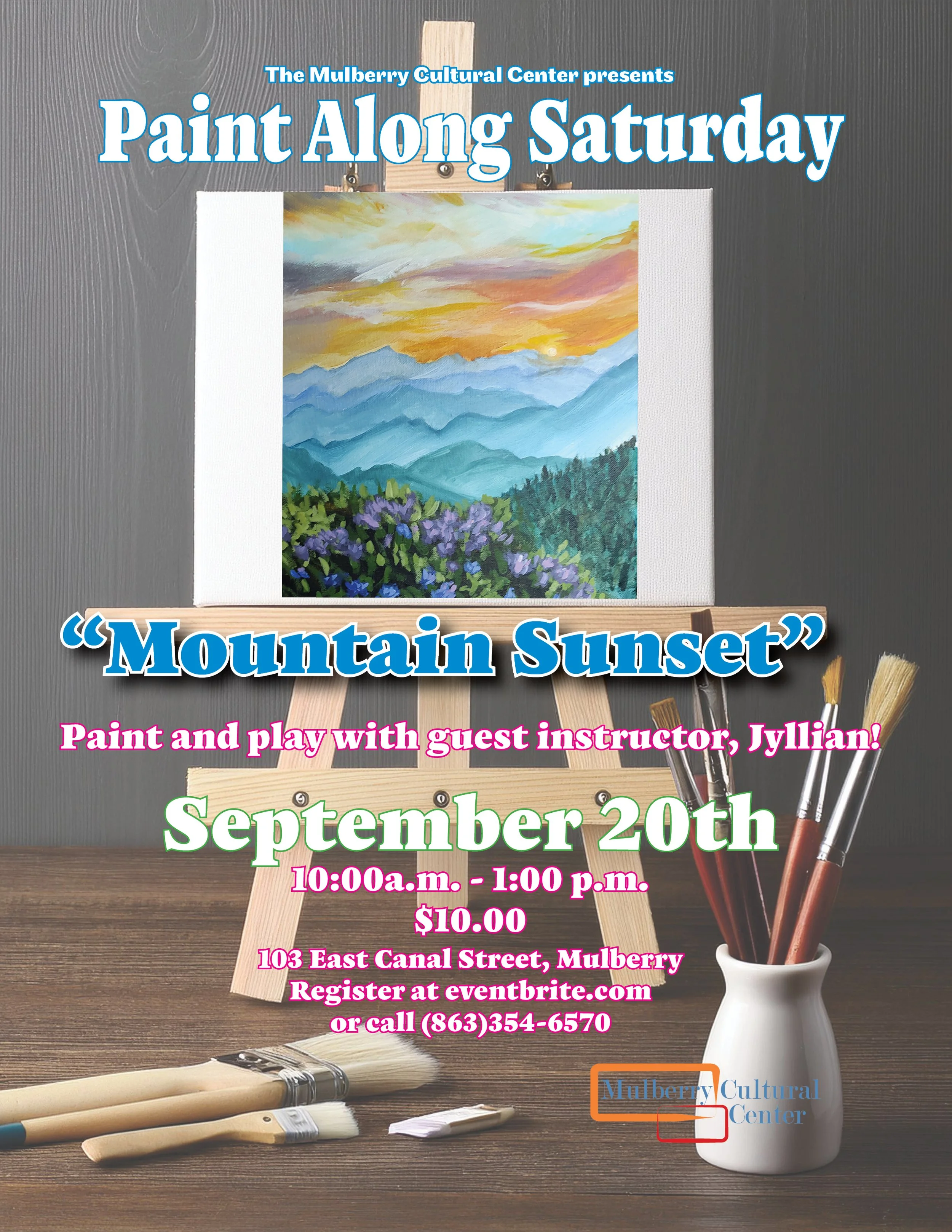 Paint Along: Mountain Landscape