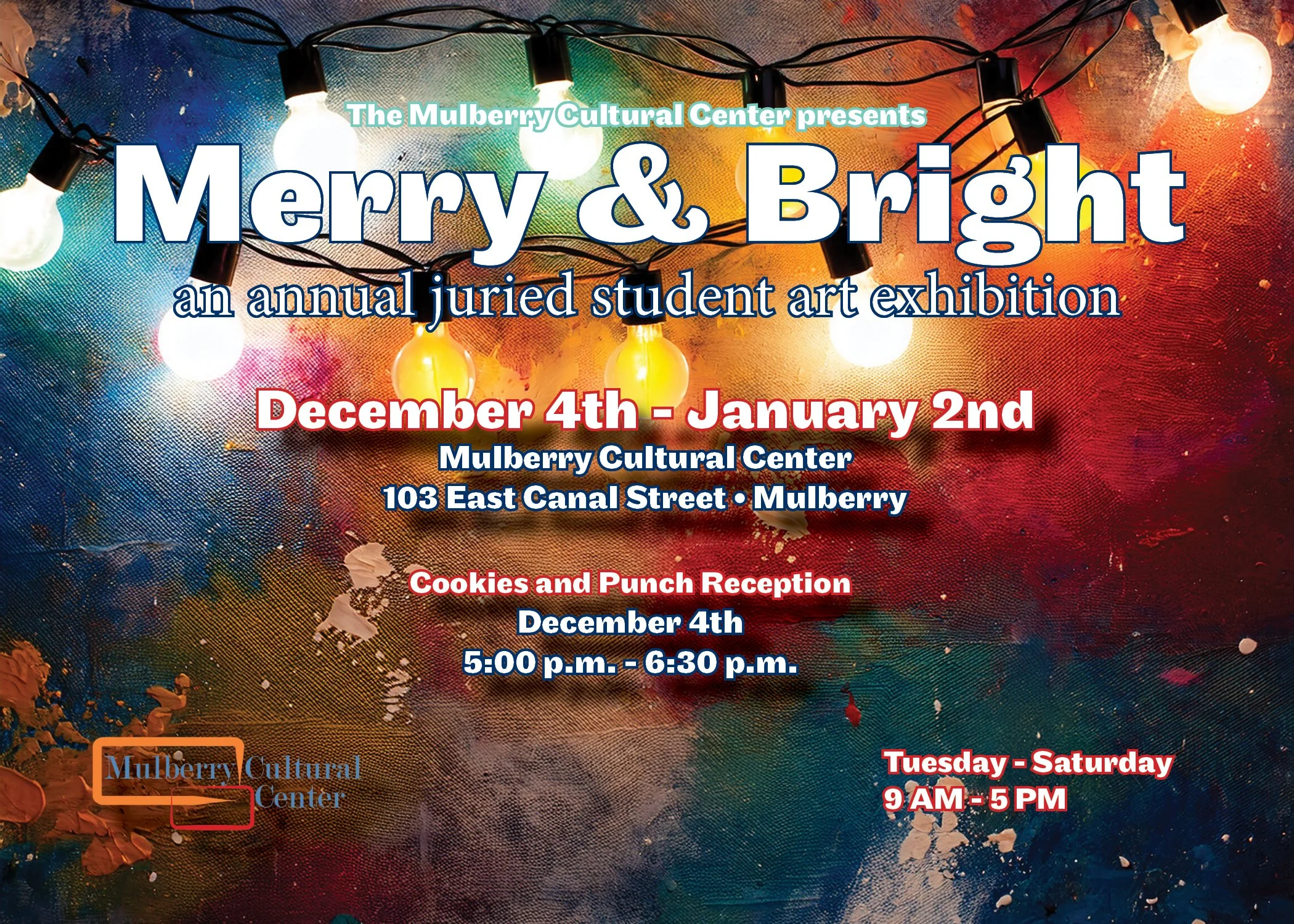 "Merry & Bright” Exhibit Opening