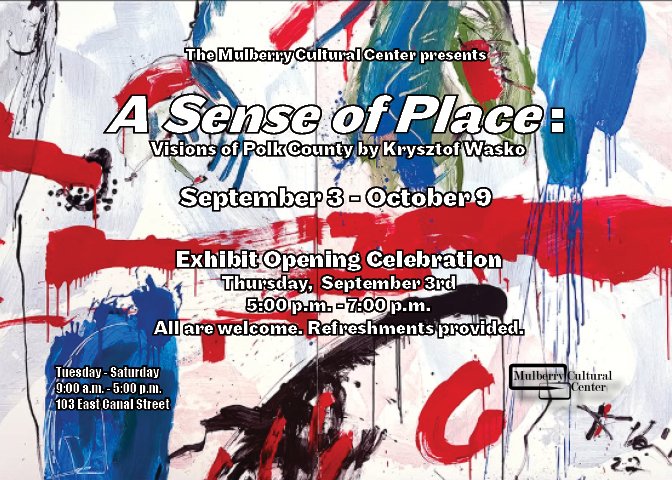 Opening Reception of "A Sense of Place: Visions of Polk County by Krzysztof Wasko"