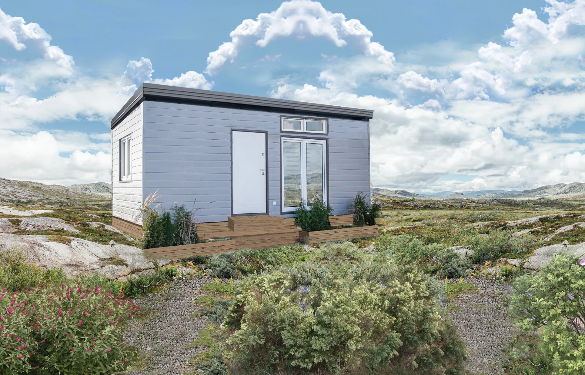 En variant av Attefallshus 30 m2