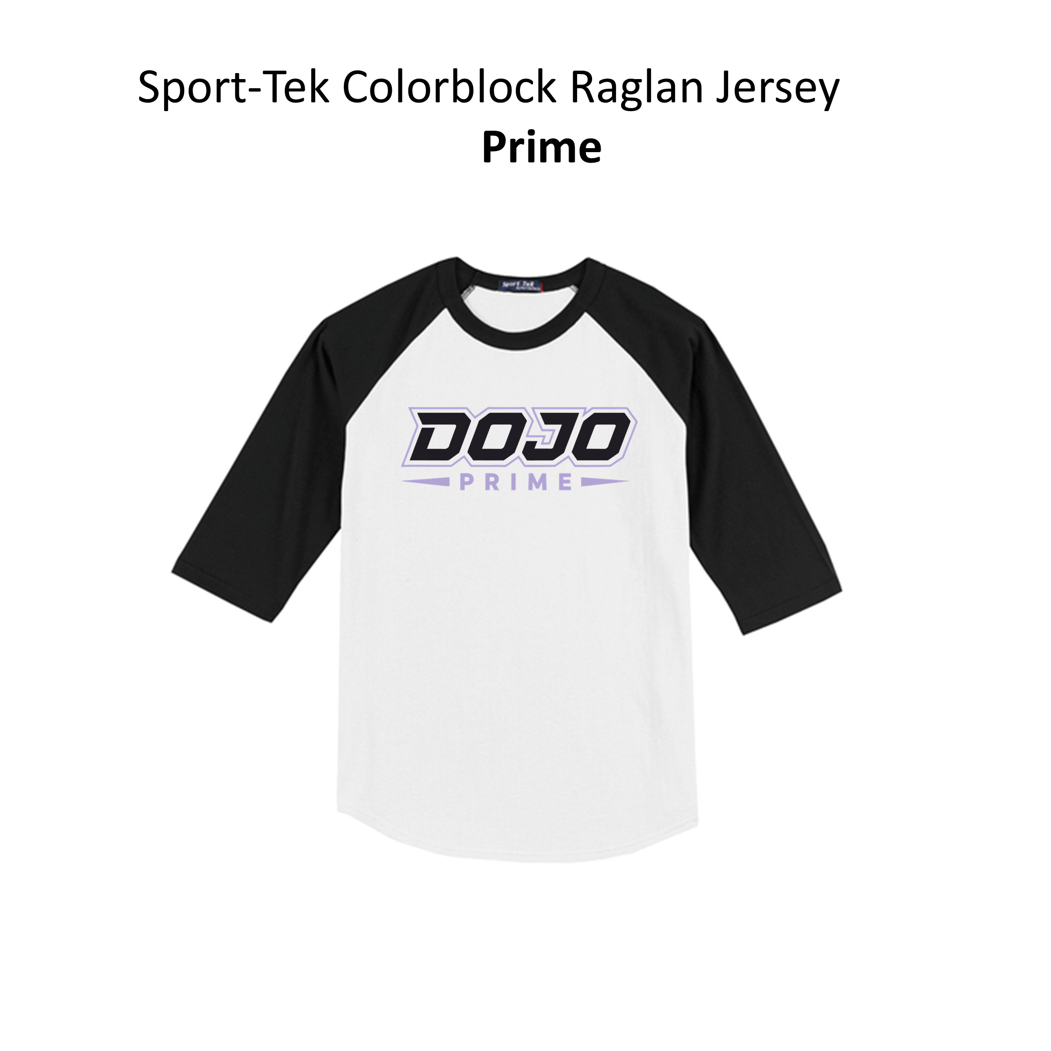 Dojo-Prime- Colorblock Raglan Jersey-T200