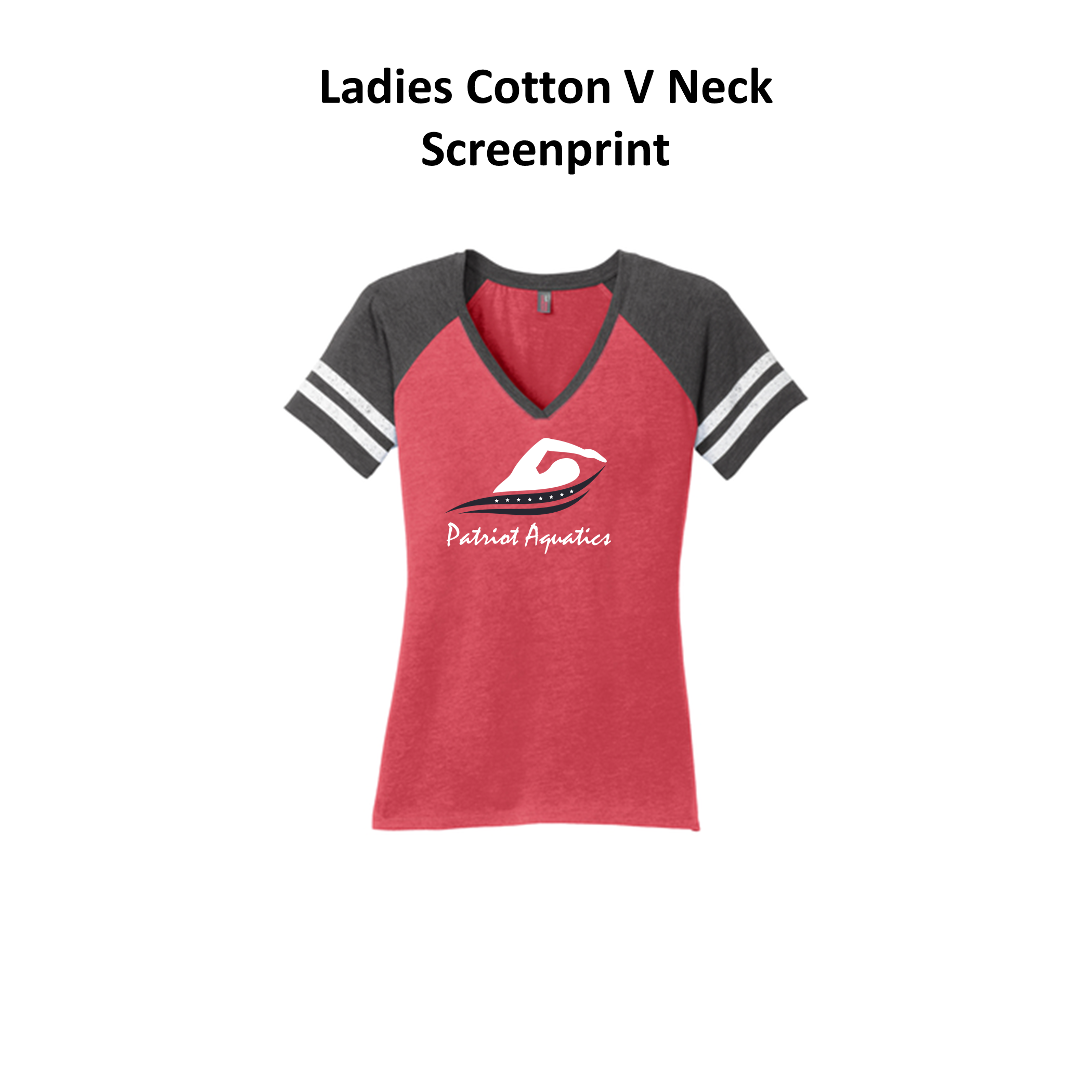 Patriot Aquatics-Ladies Game V-Neck