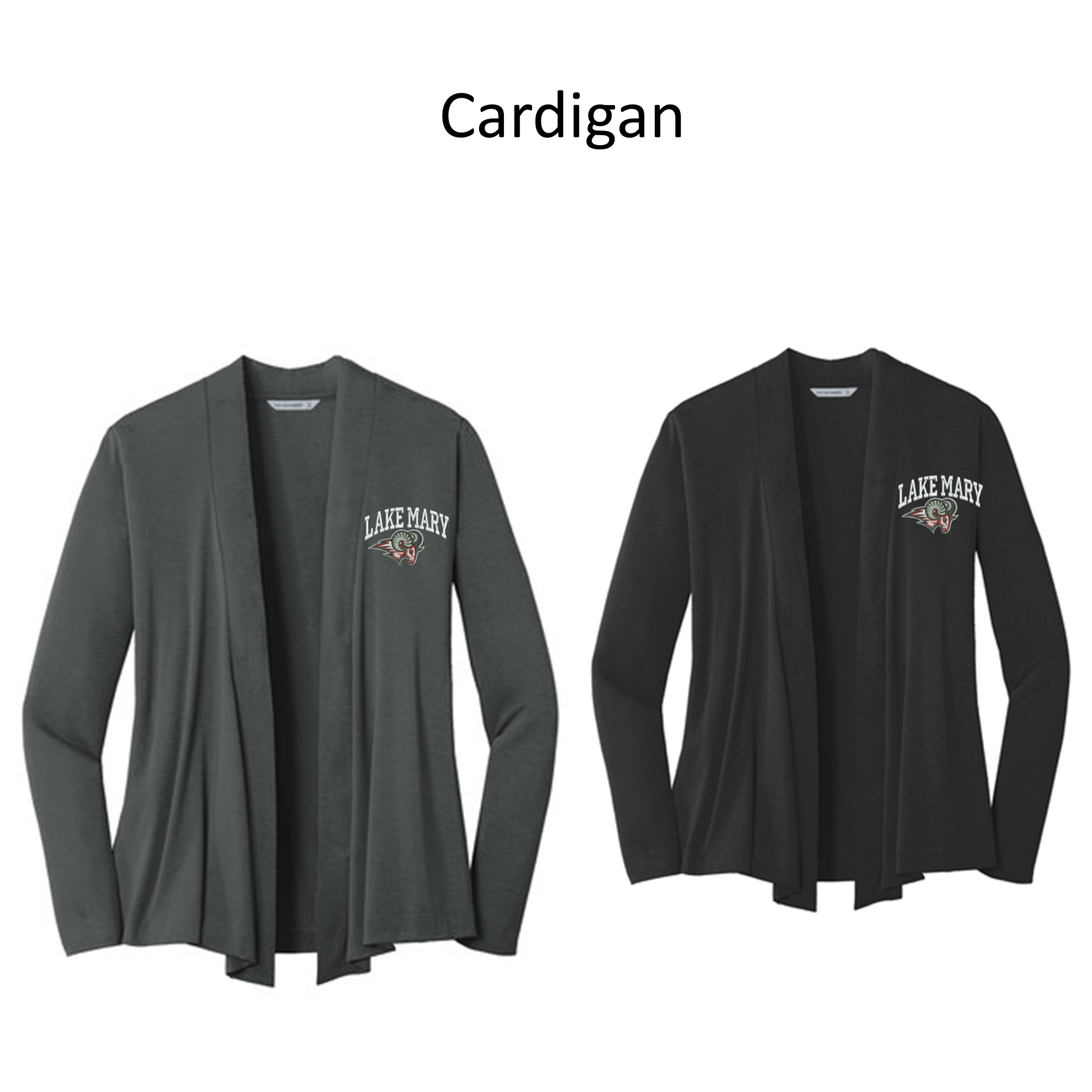 LM Staff-Lake Mary Logo-  Ladies Cardigan - L5430
