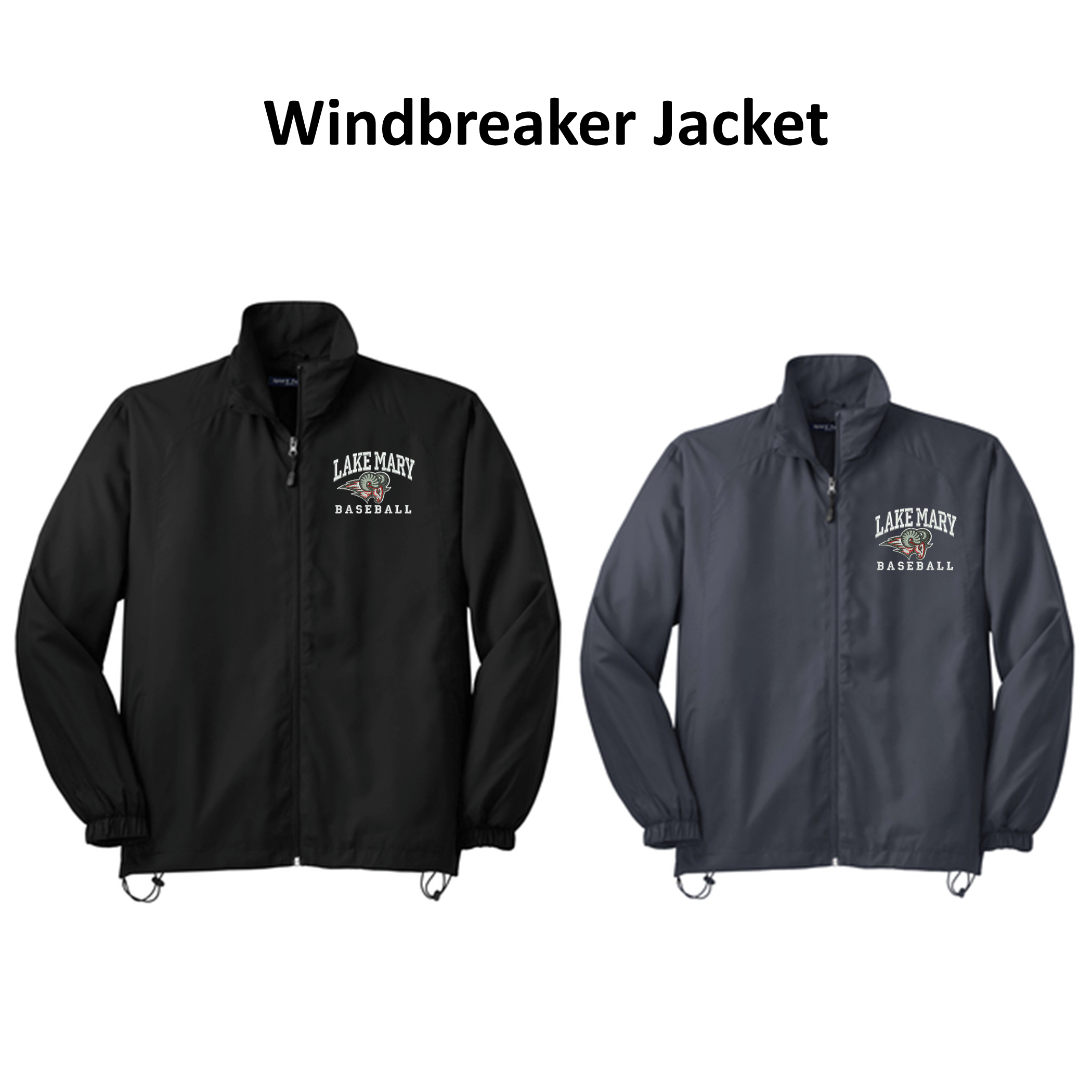 LM- Baseball- Full-Zip Wind Jacket