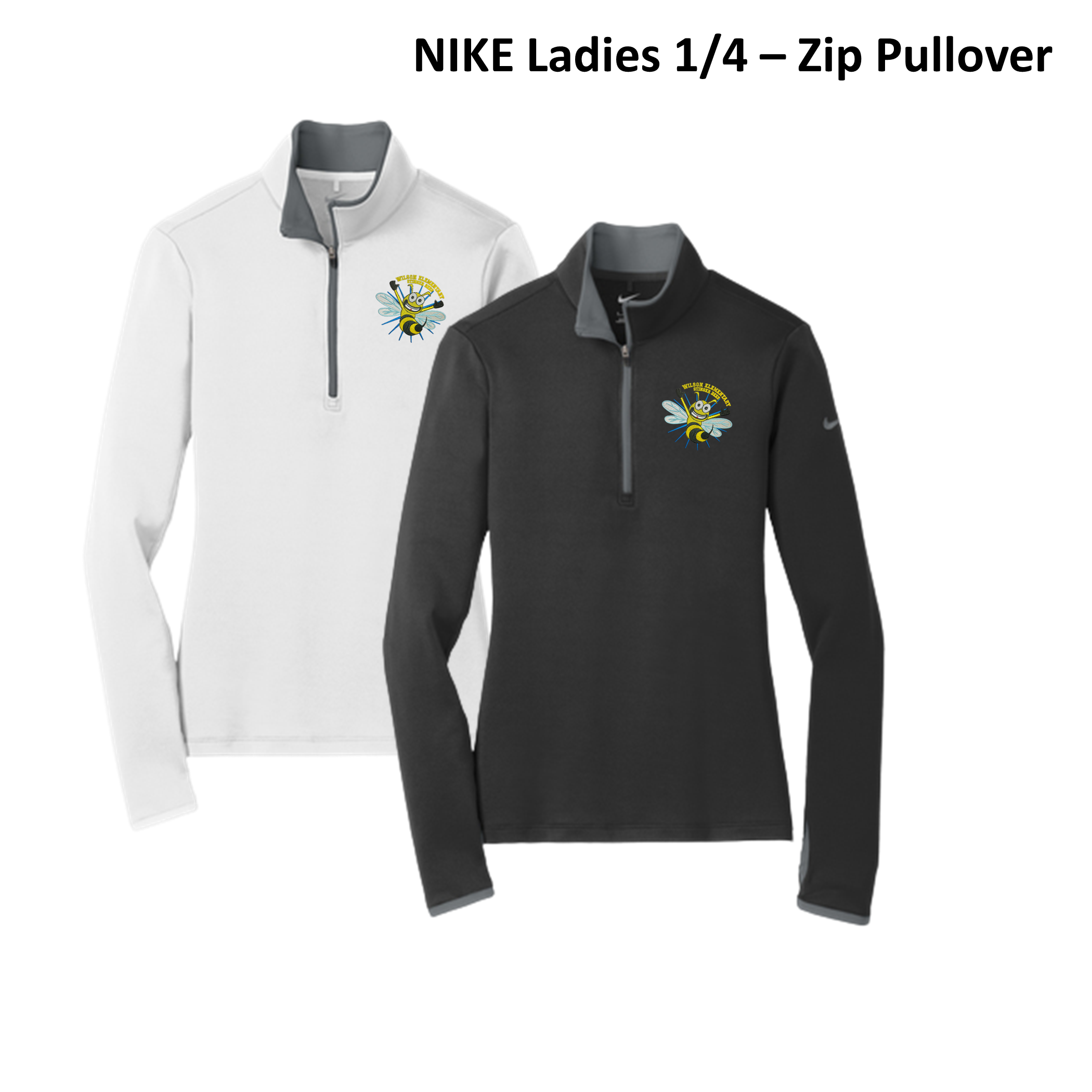 Wilson-Ladies Nike 1/4 Zip Pullover