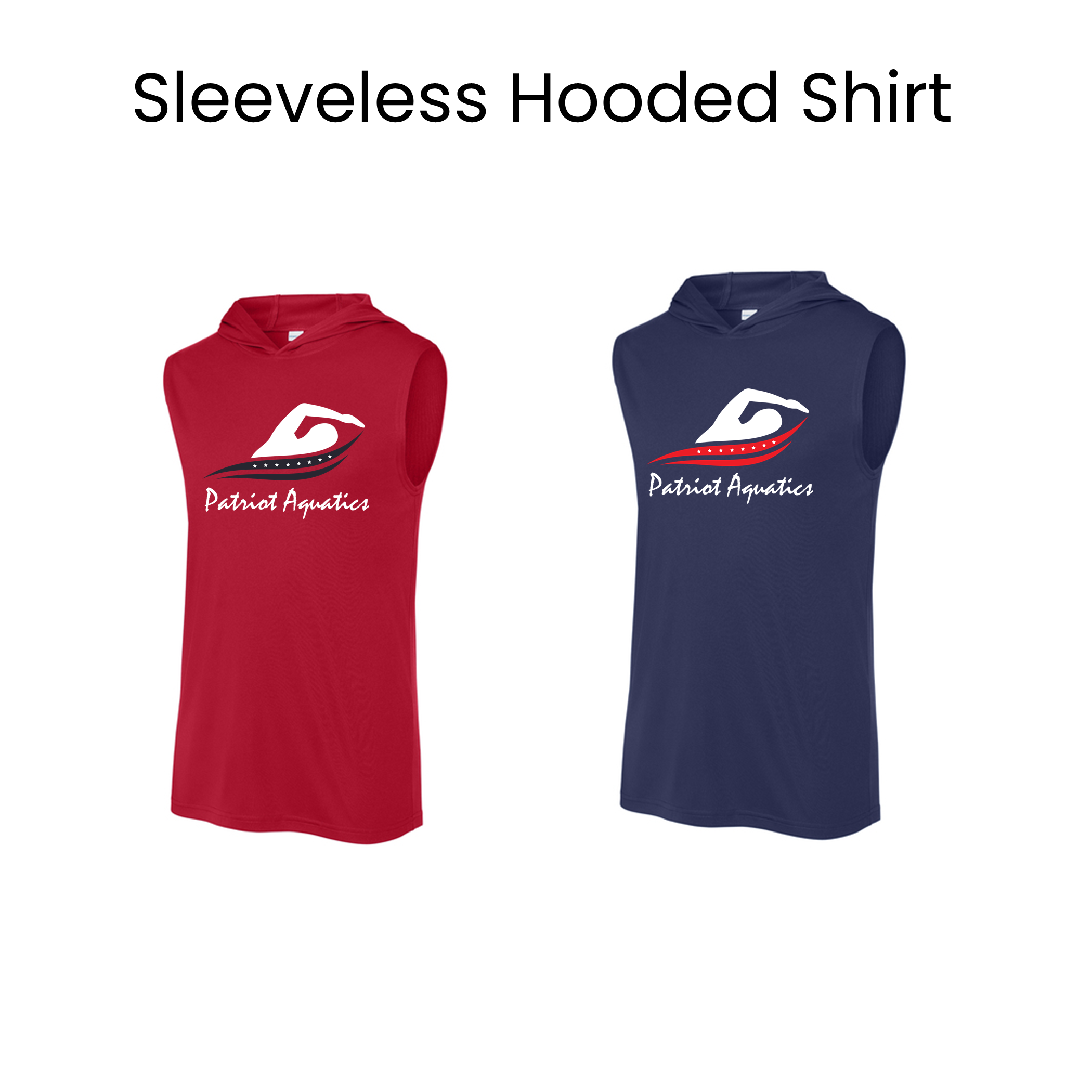 Patriot Aquatics- * NEW ITEM* Competitor Sleeveless Hoodie-ST352H