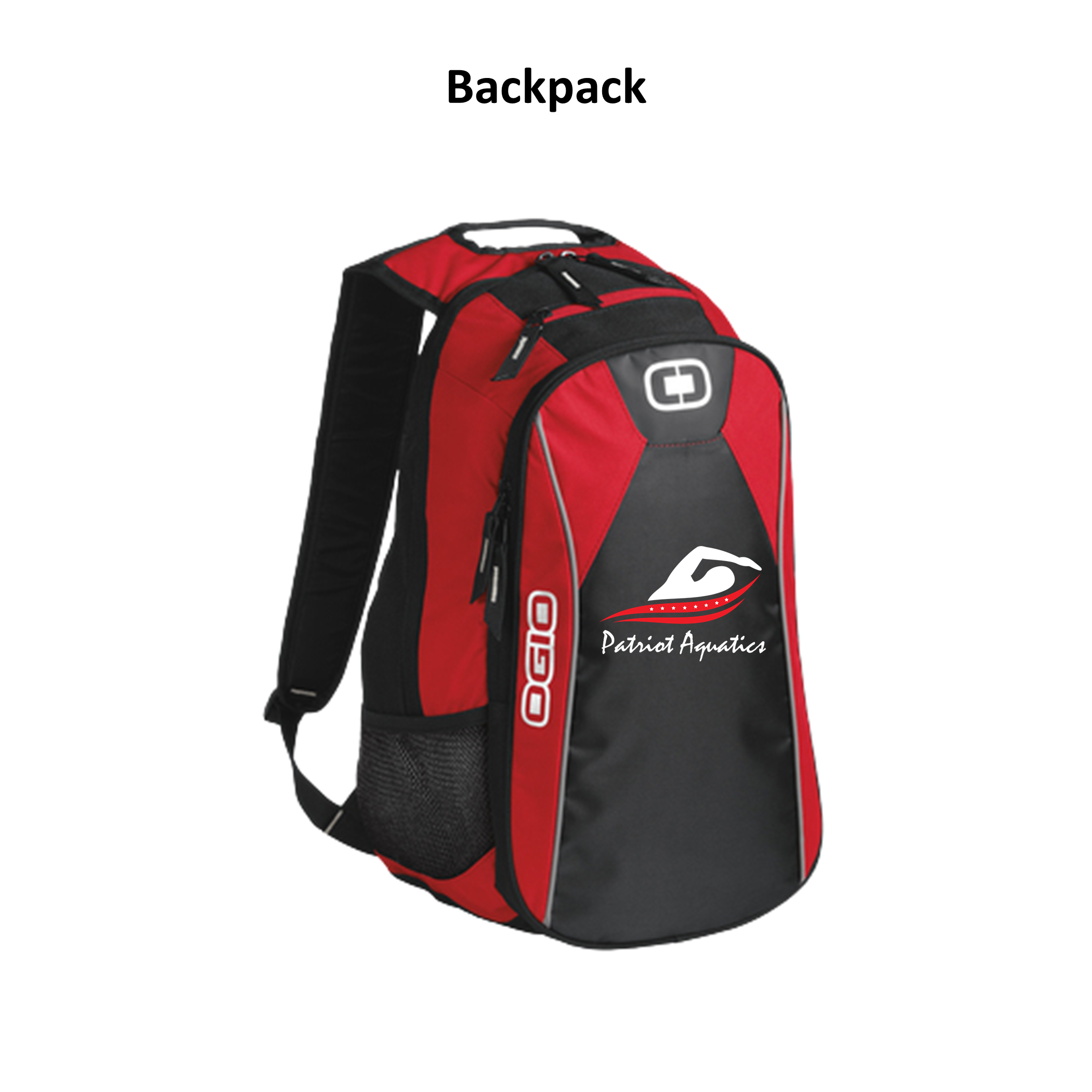 Patriot Aquatics- Backpack-Red