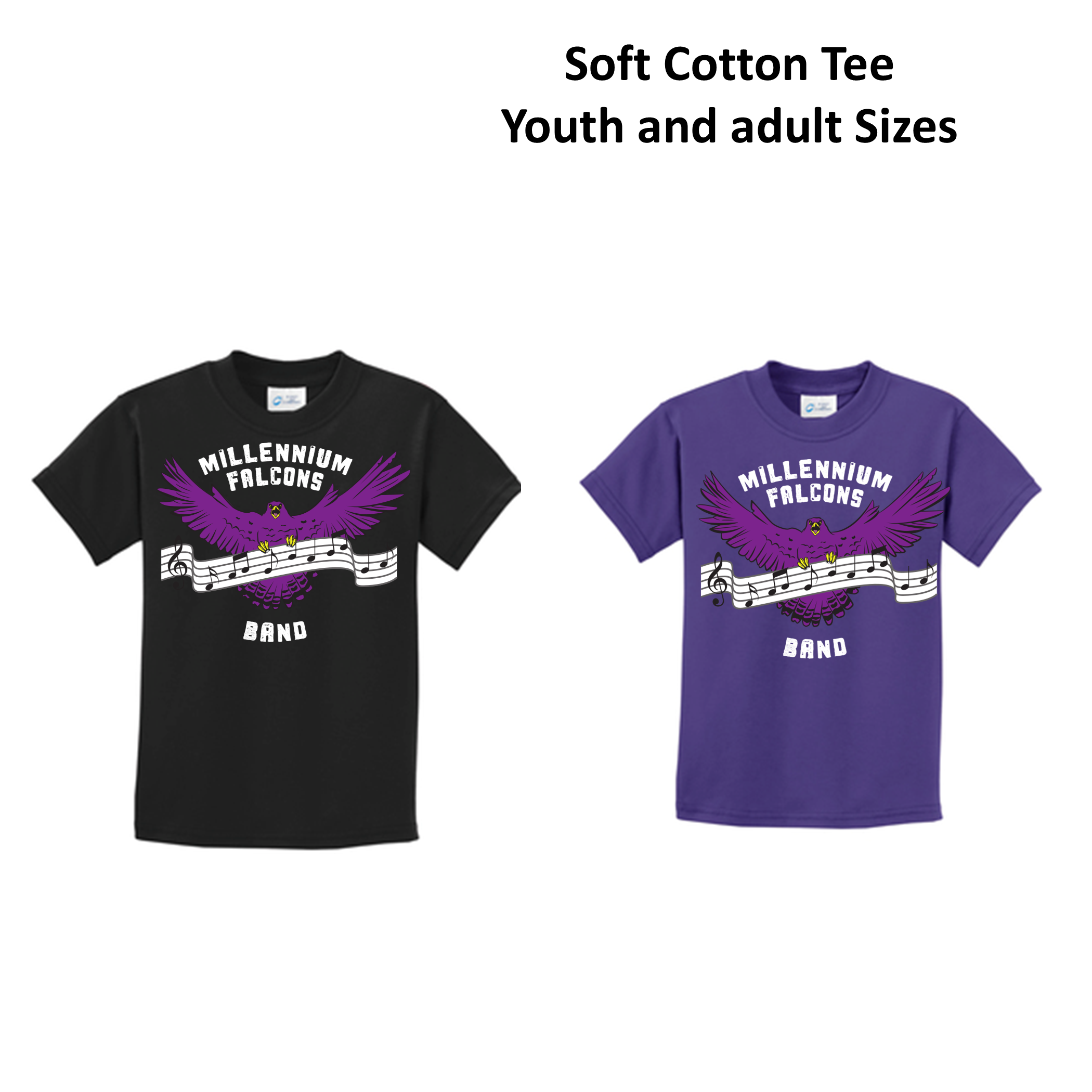 Millennium band-Cotton T Shirt- PC61