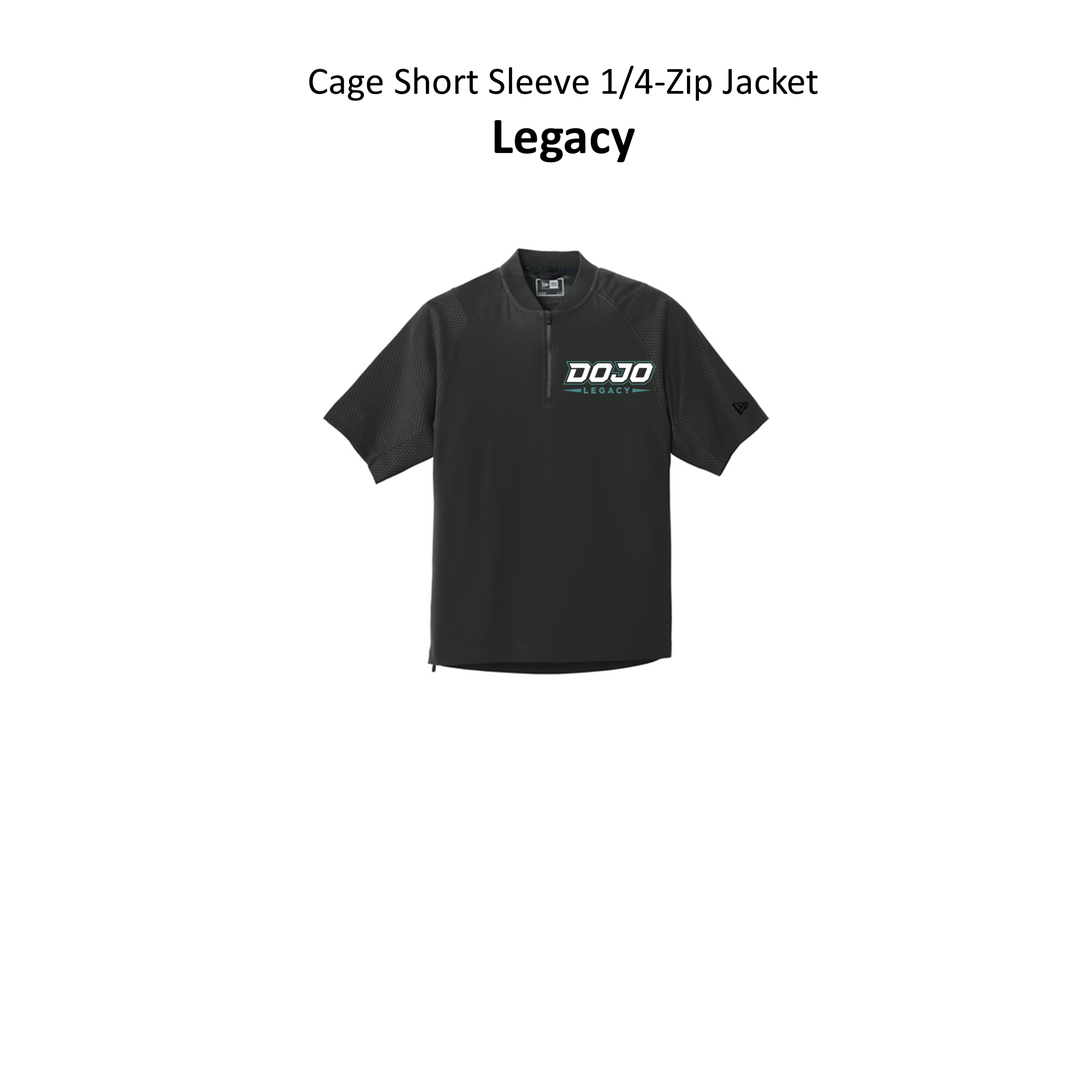 Dojo-Legacy- Cage Short Sleeve 1/4-Zip Jacket-NEA600 (Copy)