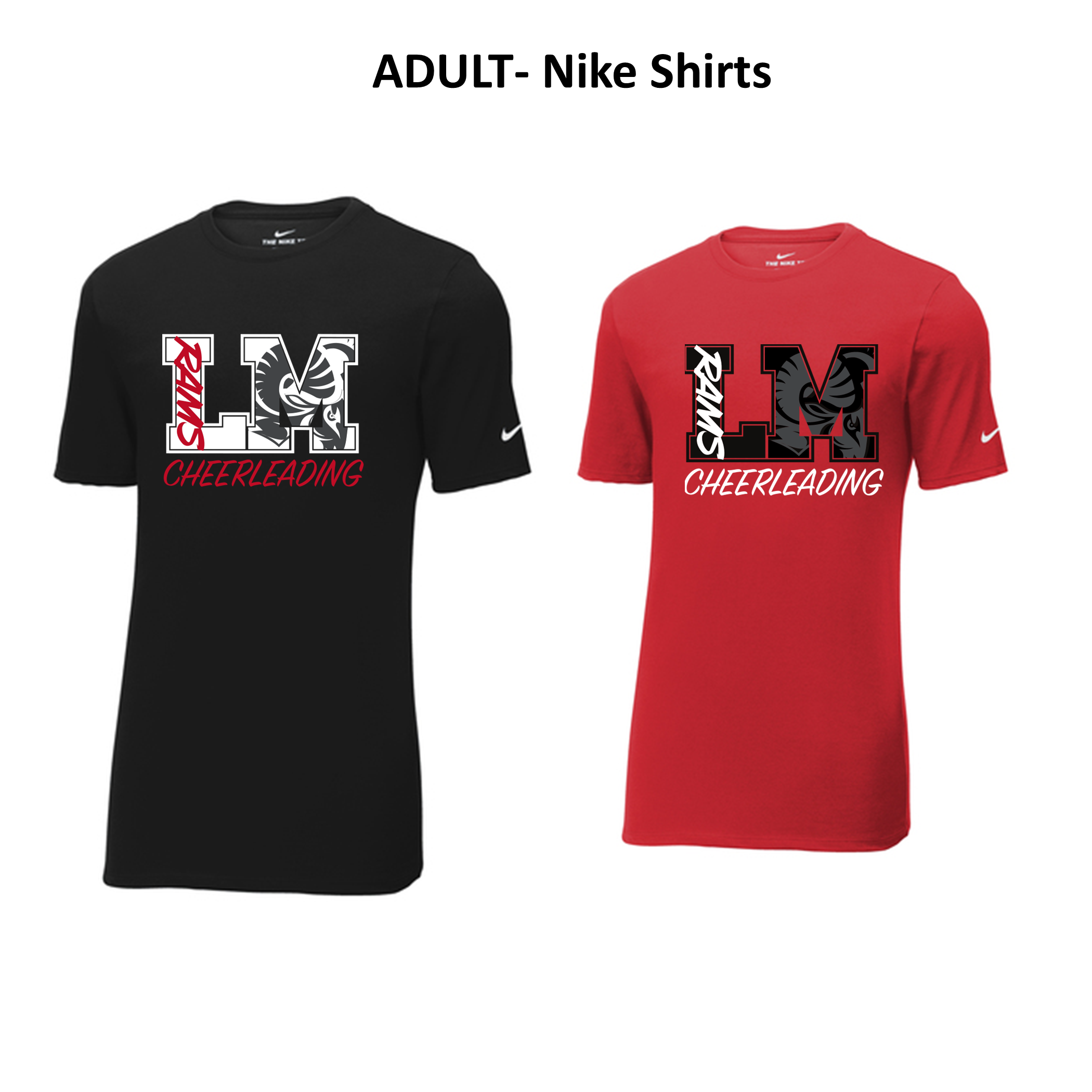 PWLM-Cheer-ADULT Nike Tee