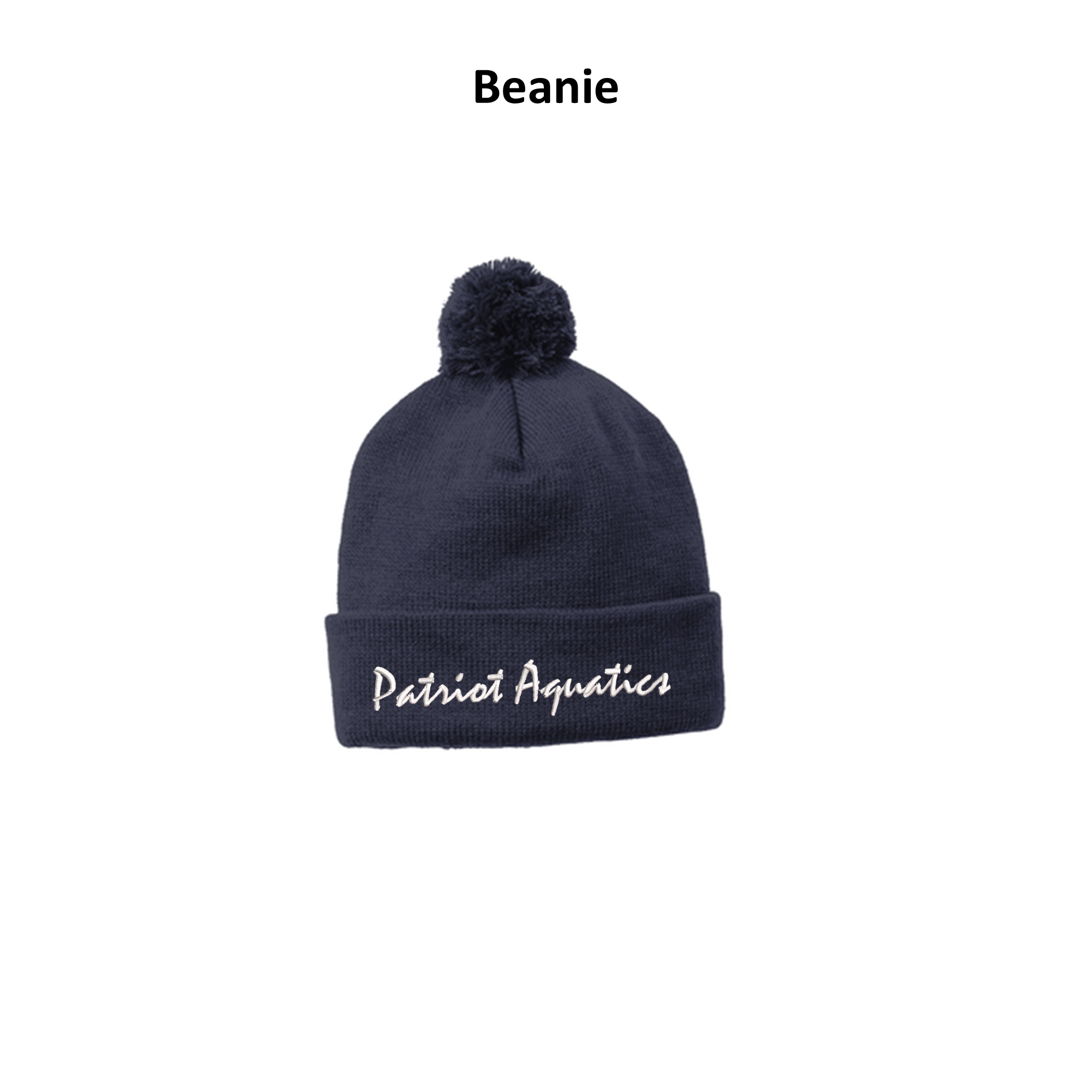 Patriot Aquatics -Beanie - Navy