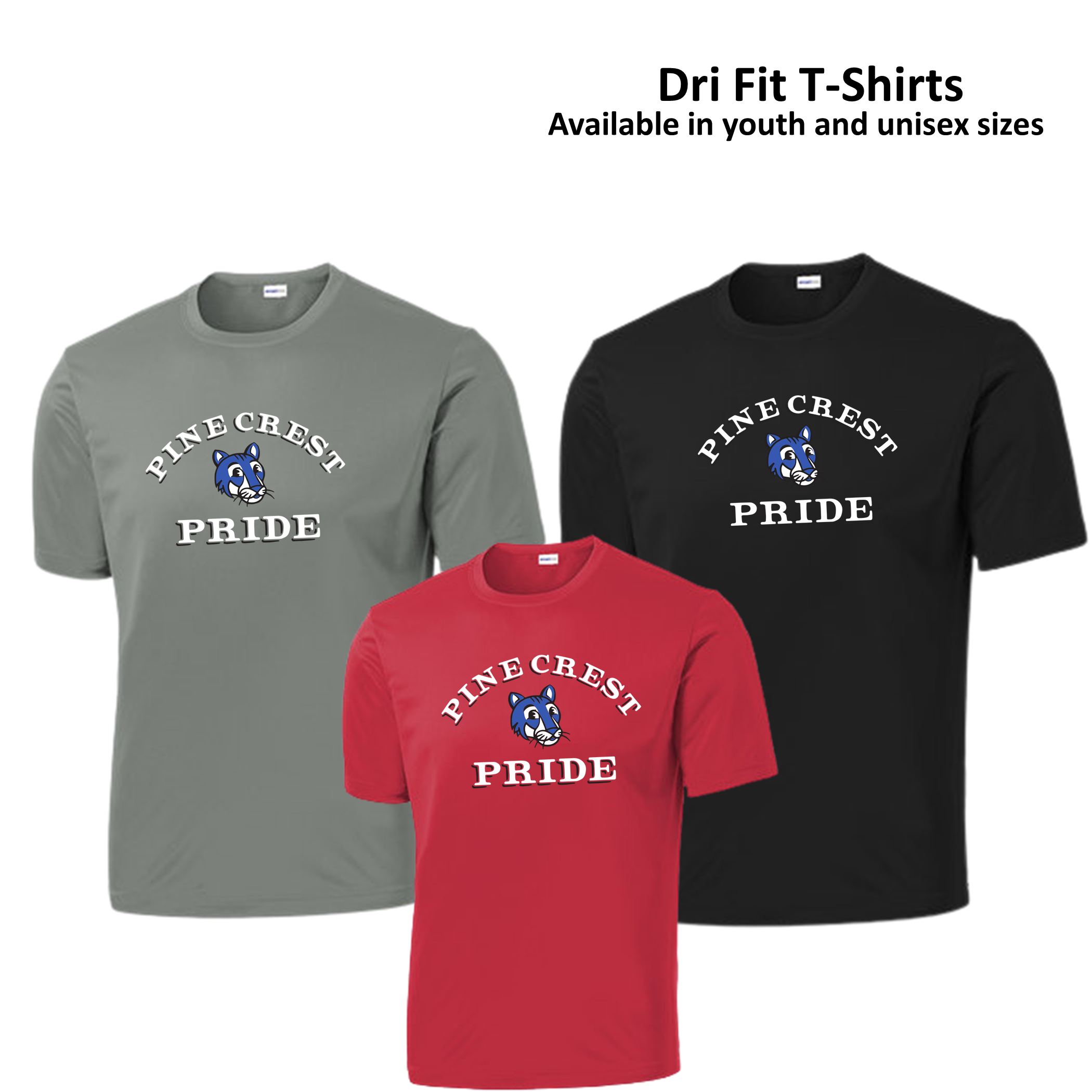 Pine Crest- Dri Fit Short Sleeve