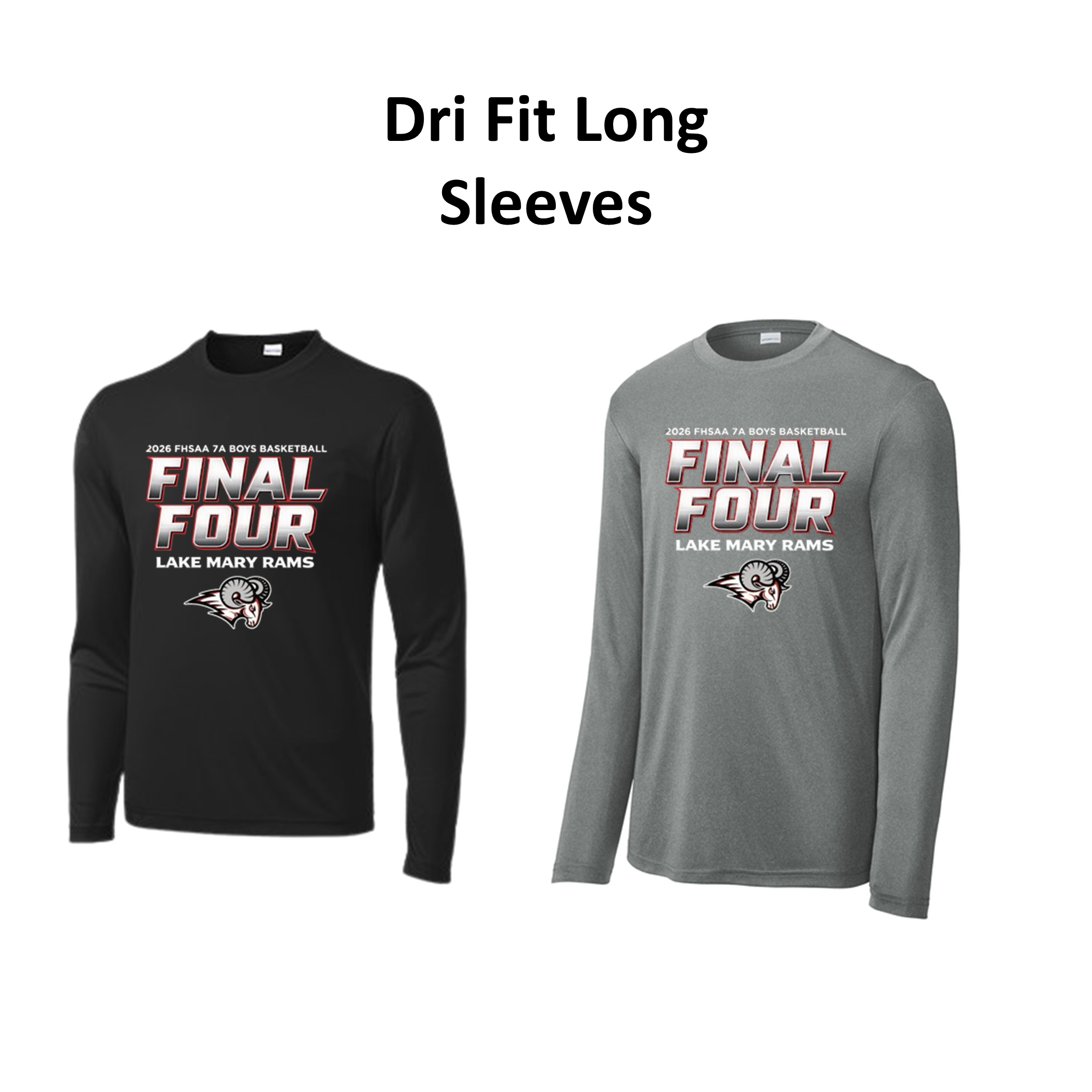 LM- Basketball- Unisex - Dri Fit - Long Sleeve