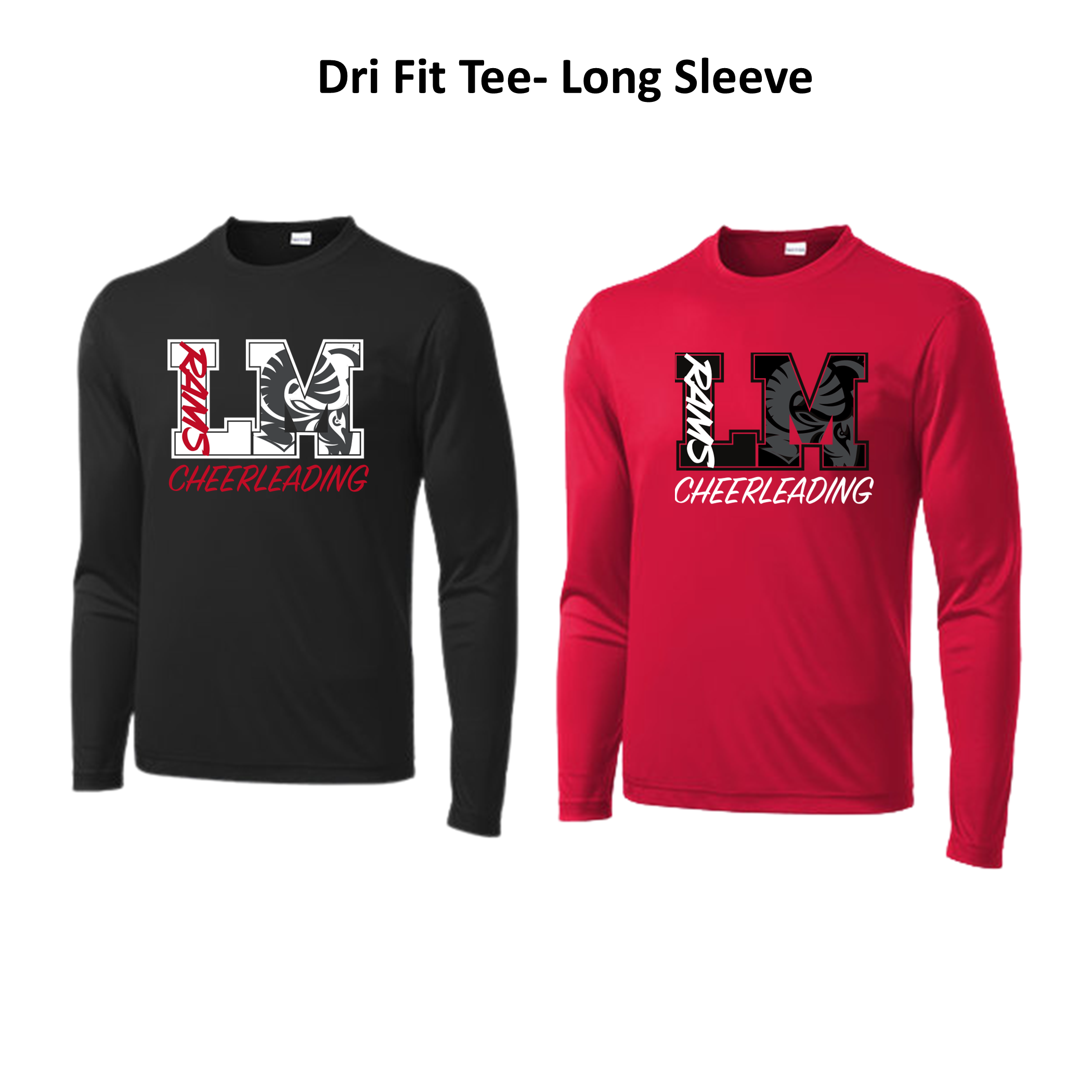 PWLM-Cheer-Dri Fit long sleeve