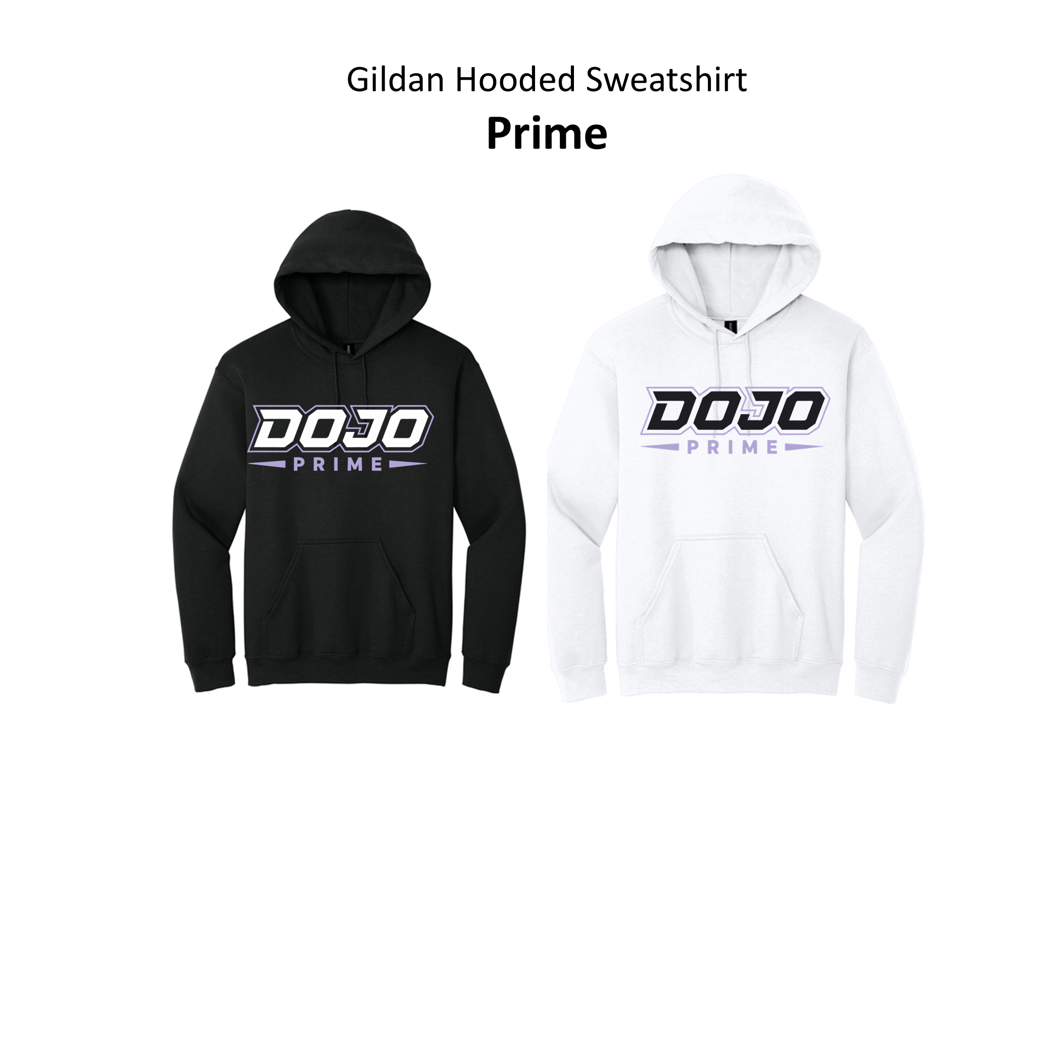 Dojo-Prime- Gildan Hooded Sweatshirt-18500