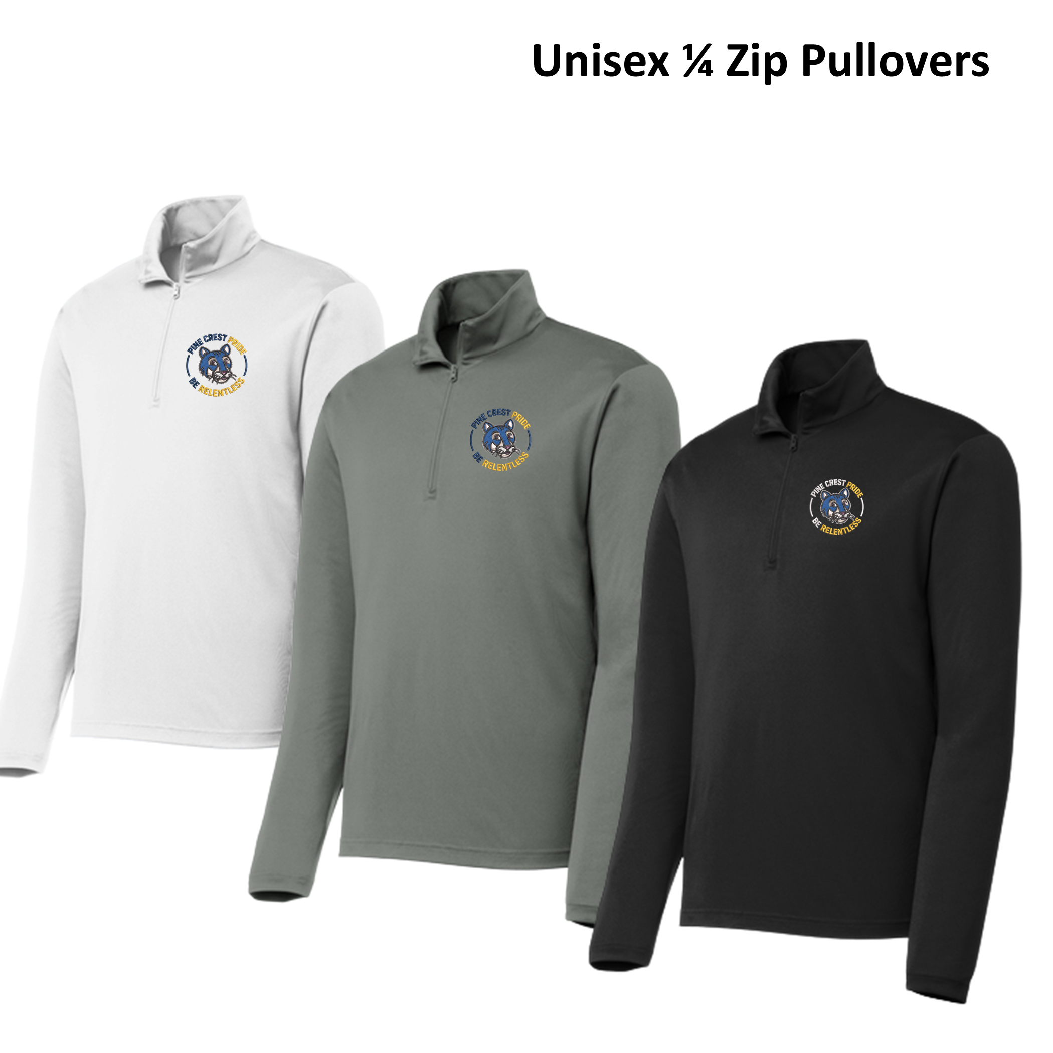 Pine Crest- Unisex 1/4 Zip Pullover-New Logo 2026