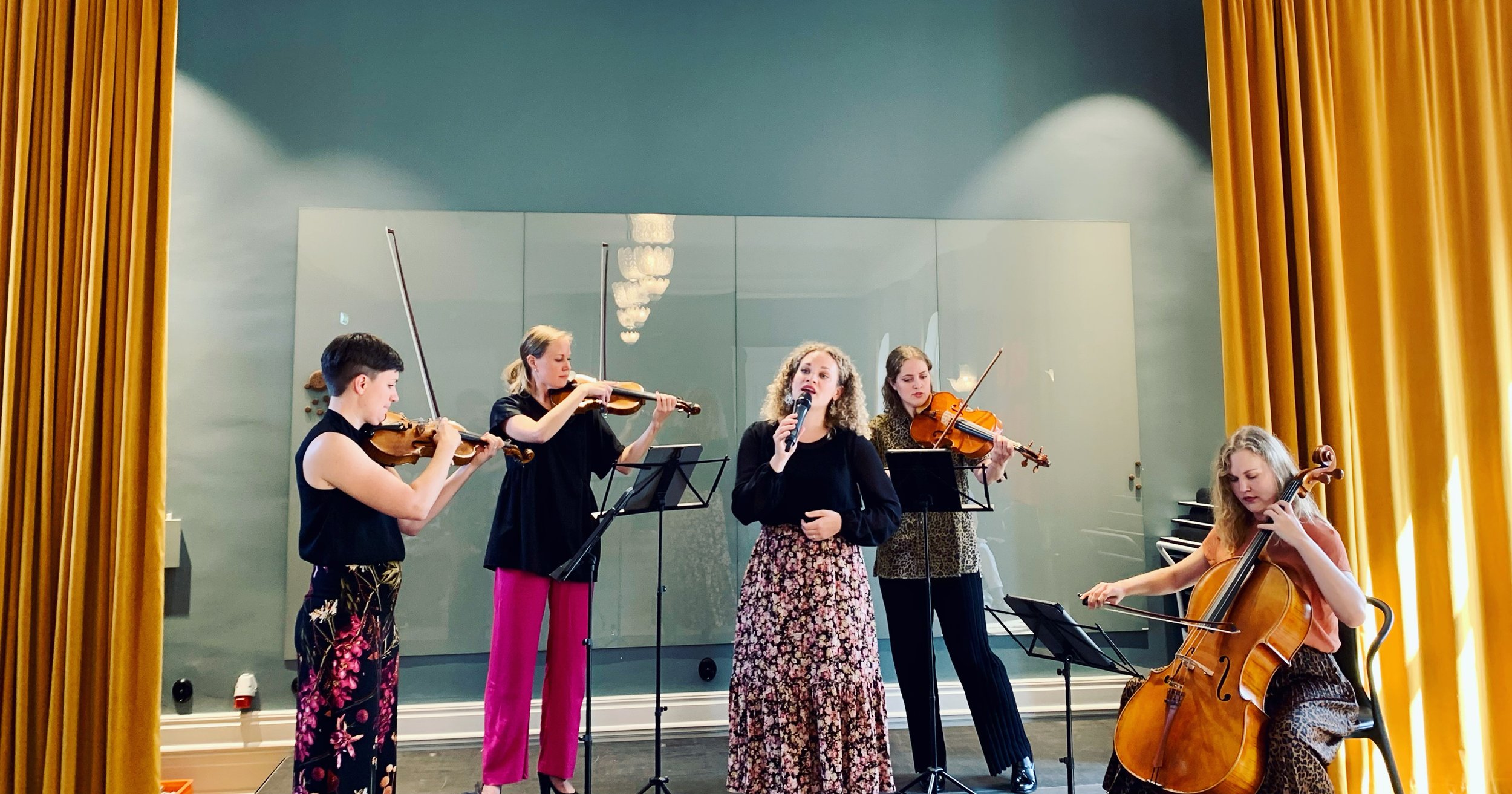 String arrangement for Felicia Eklöf and Malva Quartet